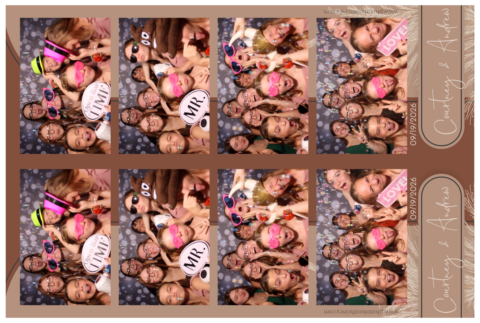 Andrew & Courtney | View more photos from the event at gallery.photoboothcincy.com/u/PhotoBoothCincy/Andrew-Courtney