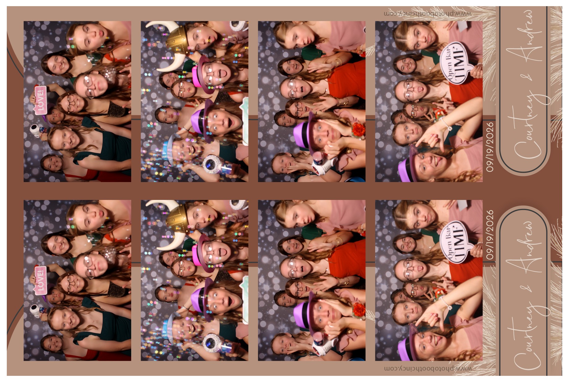 Andrew & Courtney | View more photos from the event at gallery.photoboothcincy.com/u/PhotoBoothCincy/Andrew-Courtney