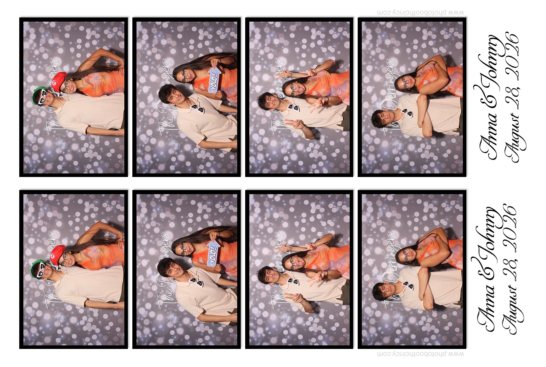Anna & Johnny | View more photos from the event at gallery.photoboothcincy.com/u/PhotoBoothCincy/Anna-Johnny