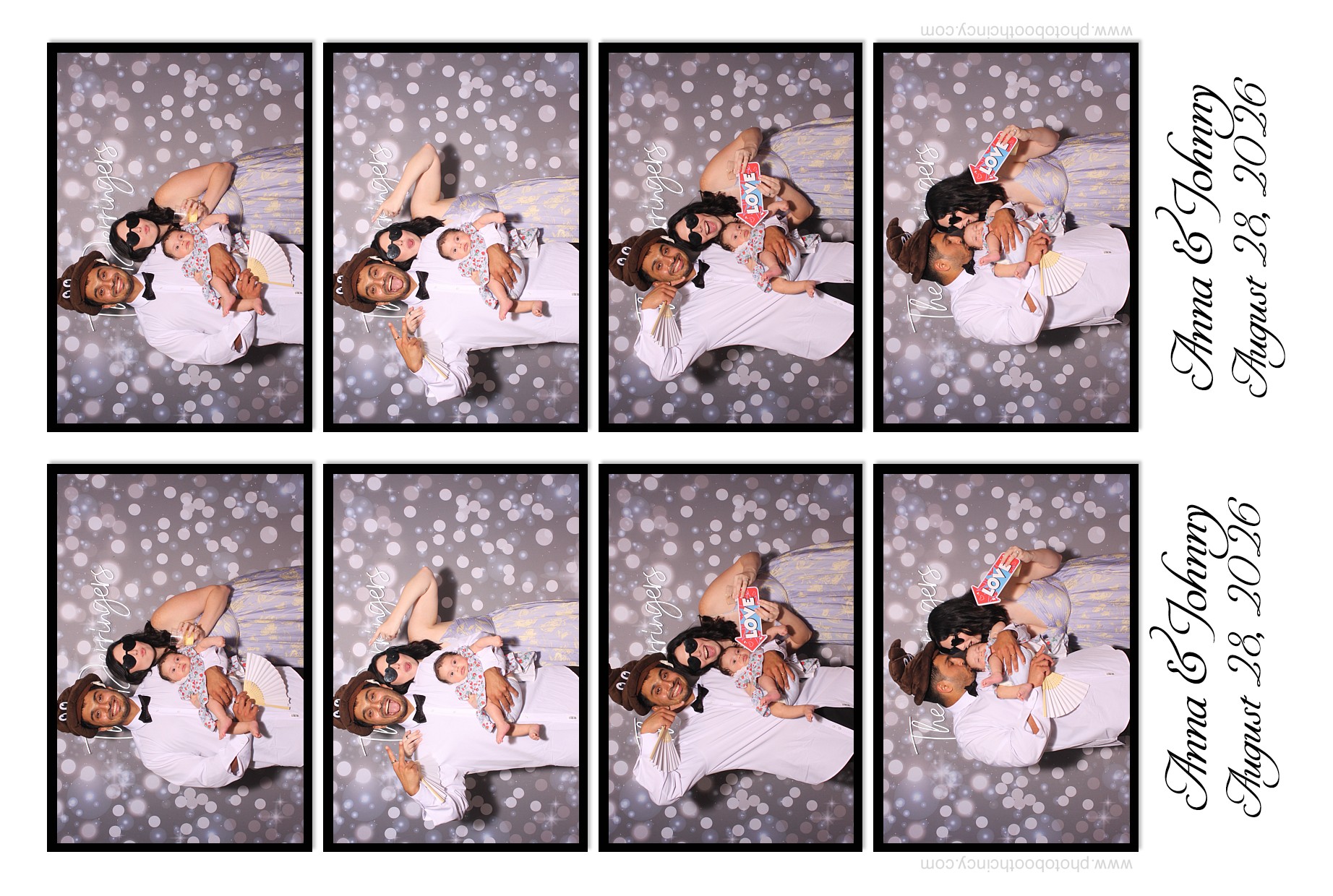 Anna & Johnny | View more photos from the event at gallery.photoboothcincy.com/u/PhotoBoothCincy/Anna-Johnny