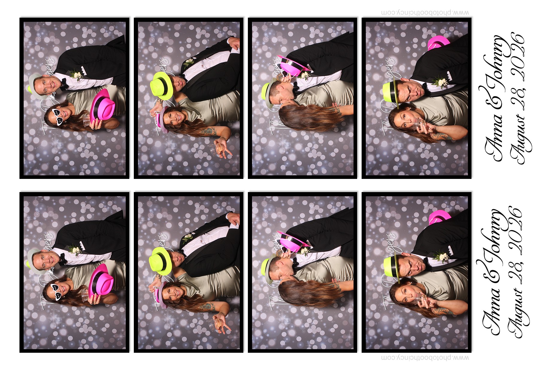 Anna & Johnny | View more photos from the event at gallery.photoboothcincy.com/u/PhotoBoothCincy/Anna-Johnny