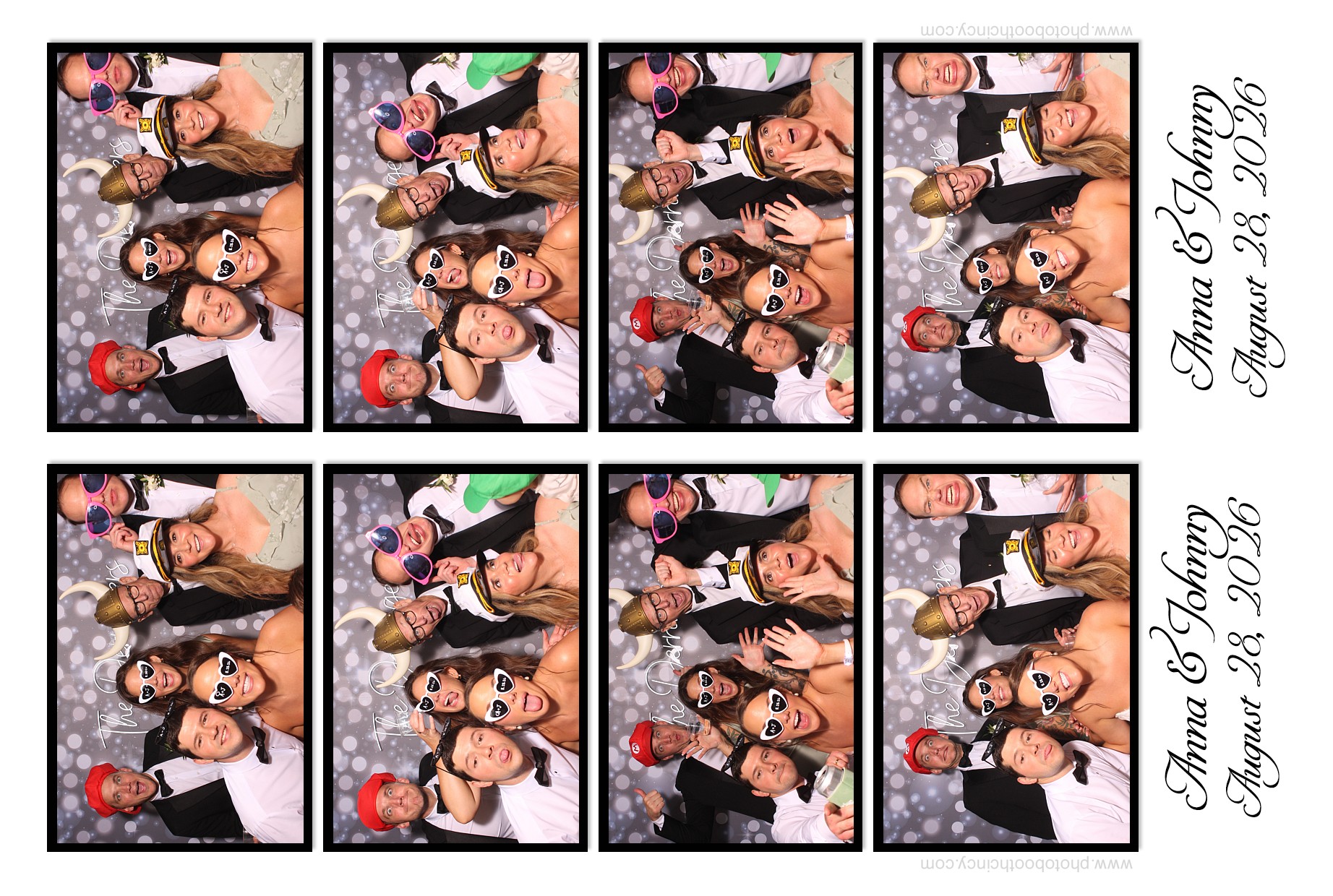 Anna & Johnny | View more photos from the event at gallery.photoboothcincy.com/u/PhotoBoothCincy/Anna-Johnny