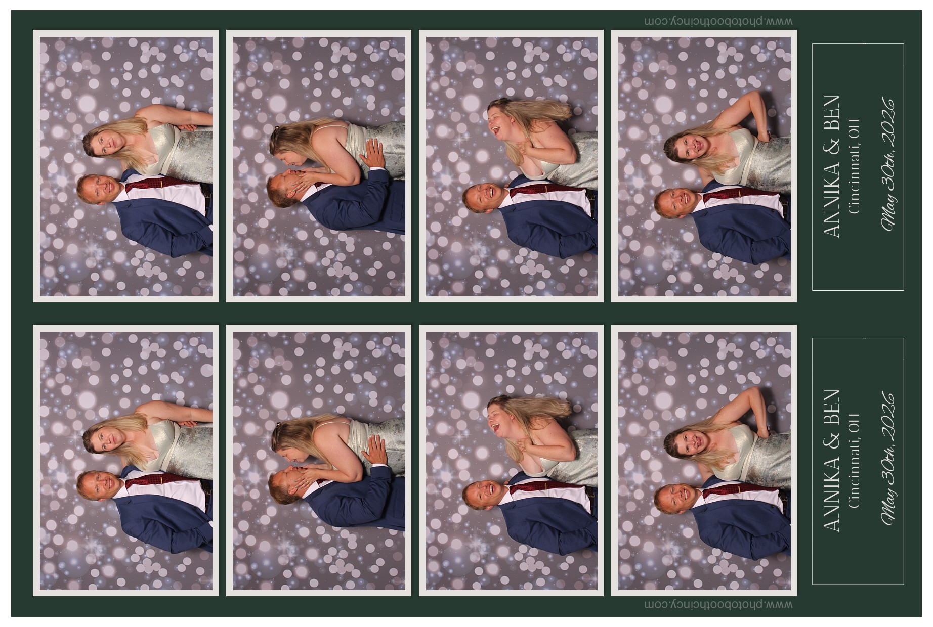 Annika & Ben | View more photos from the event at gallery.photoboothcincy.com/u/PhotoBoothCincy/Annika-Ben