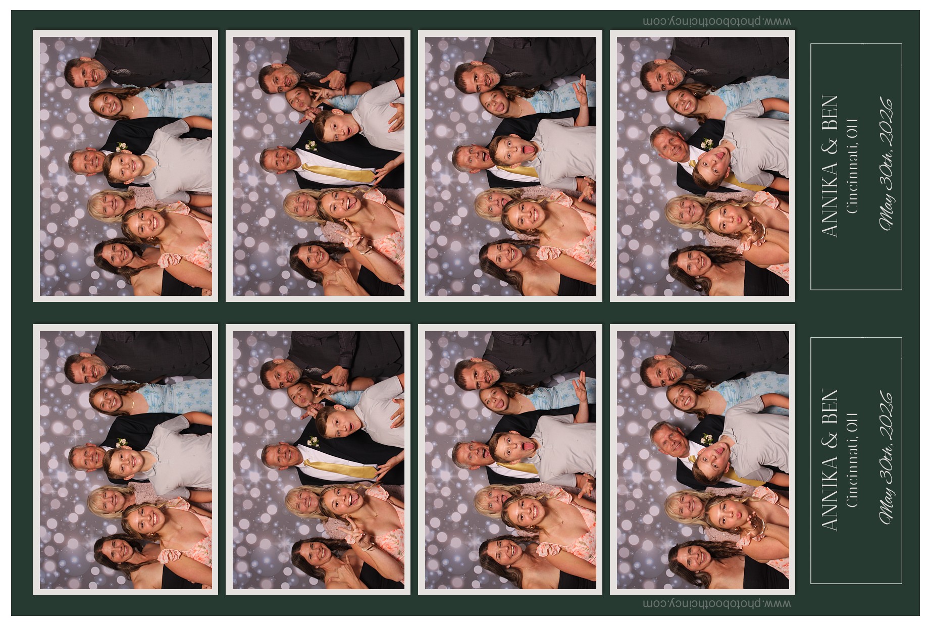 Annika & Ben | View more photos from the event at gallery.photoboothcincy.com/u/PhotoBoothCincy/Annika-Ben