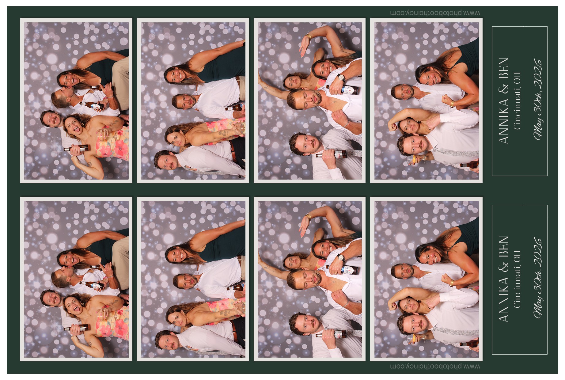 Annika & Ben | View more photos from the event at gallery.photoboothcincy.com/u/PhotoBoothCincy/Annika-Ben