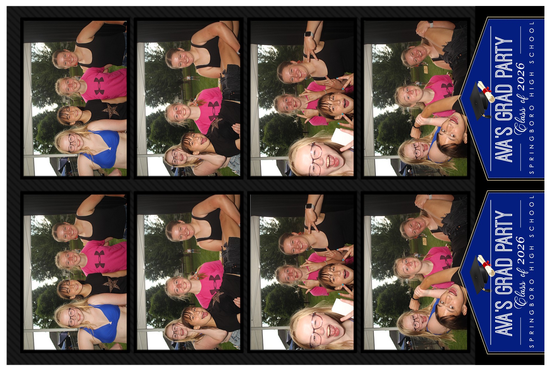 Ava Grad Party | View more photos from the event at gallery.photoboothcincy.com/u/PhotoBoothCincy/Ava-Grad-Party