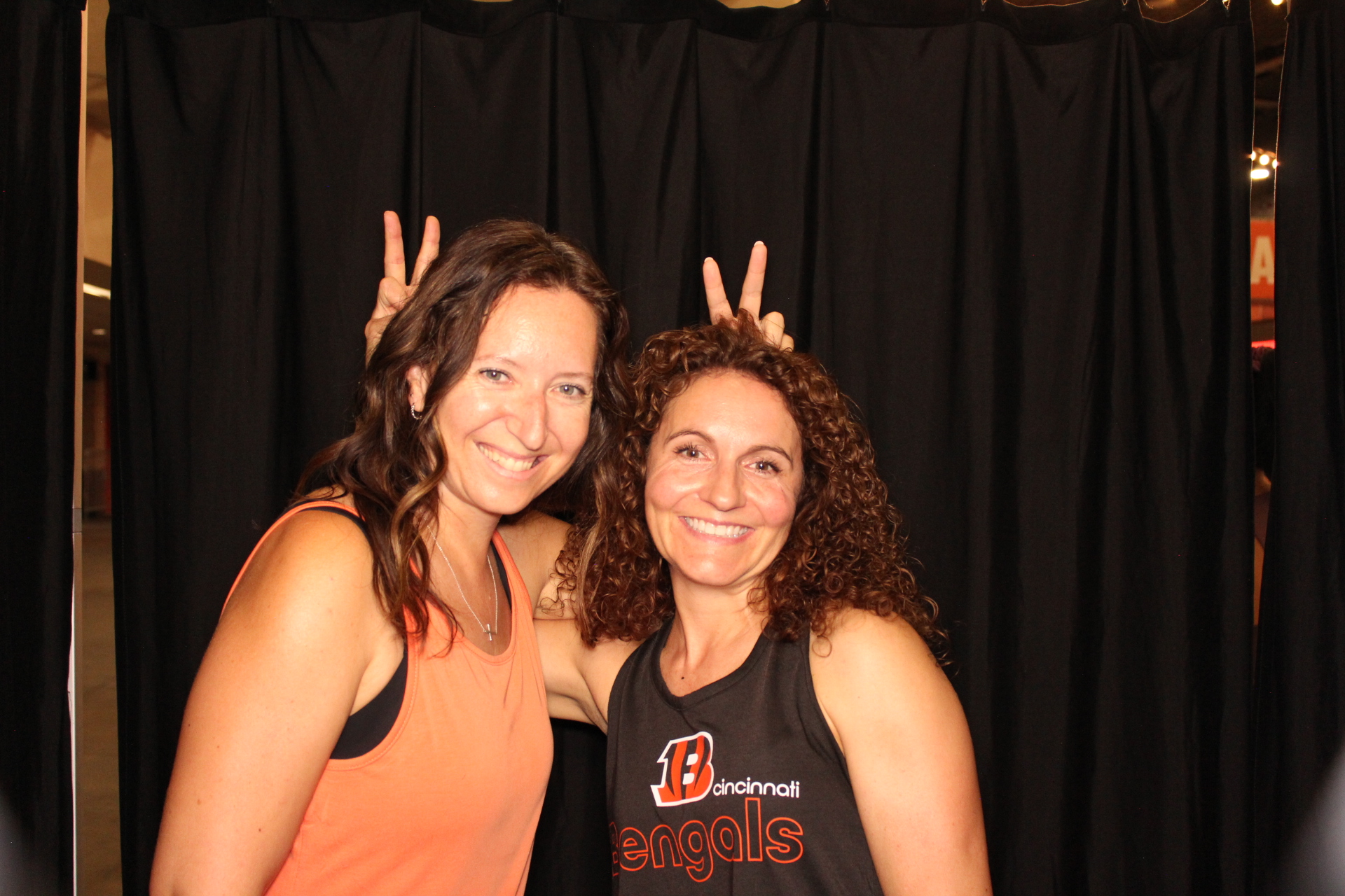 Bengals Yoga | View more photos from the event at gallery.photoboothcincy.com/u/PhotoBoothCincy/Bengals-Yoga