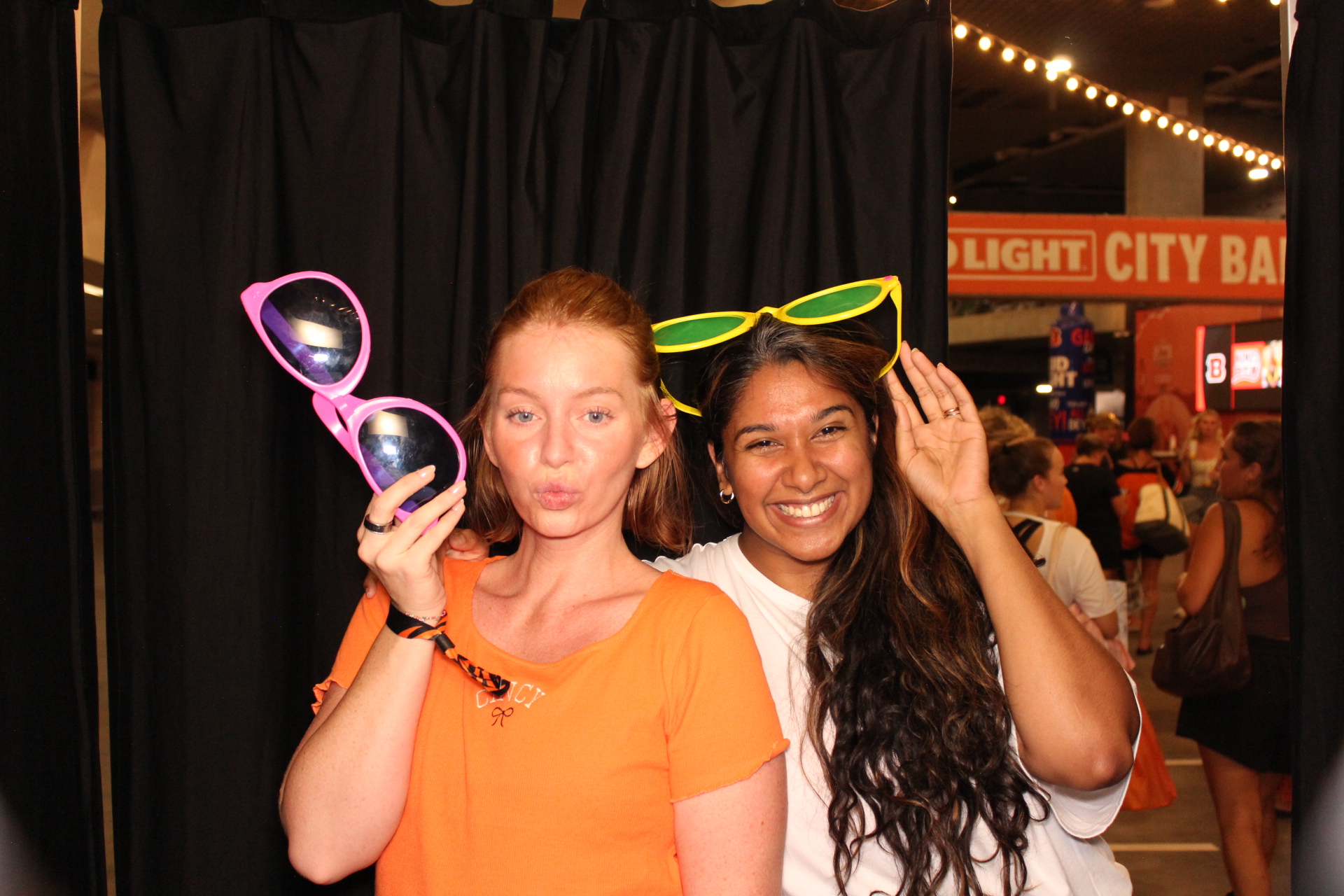 Bengals Yoga | View more photos from the event at gallery.photoboothcincy.com/u/PhotoBoothCincy/Bengals-Yoga
