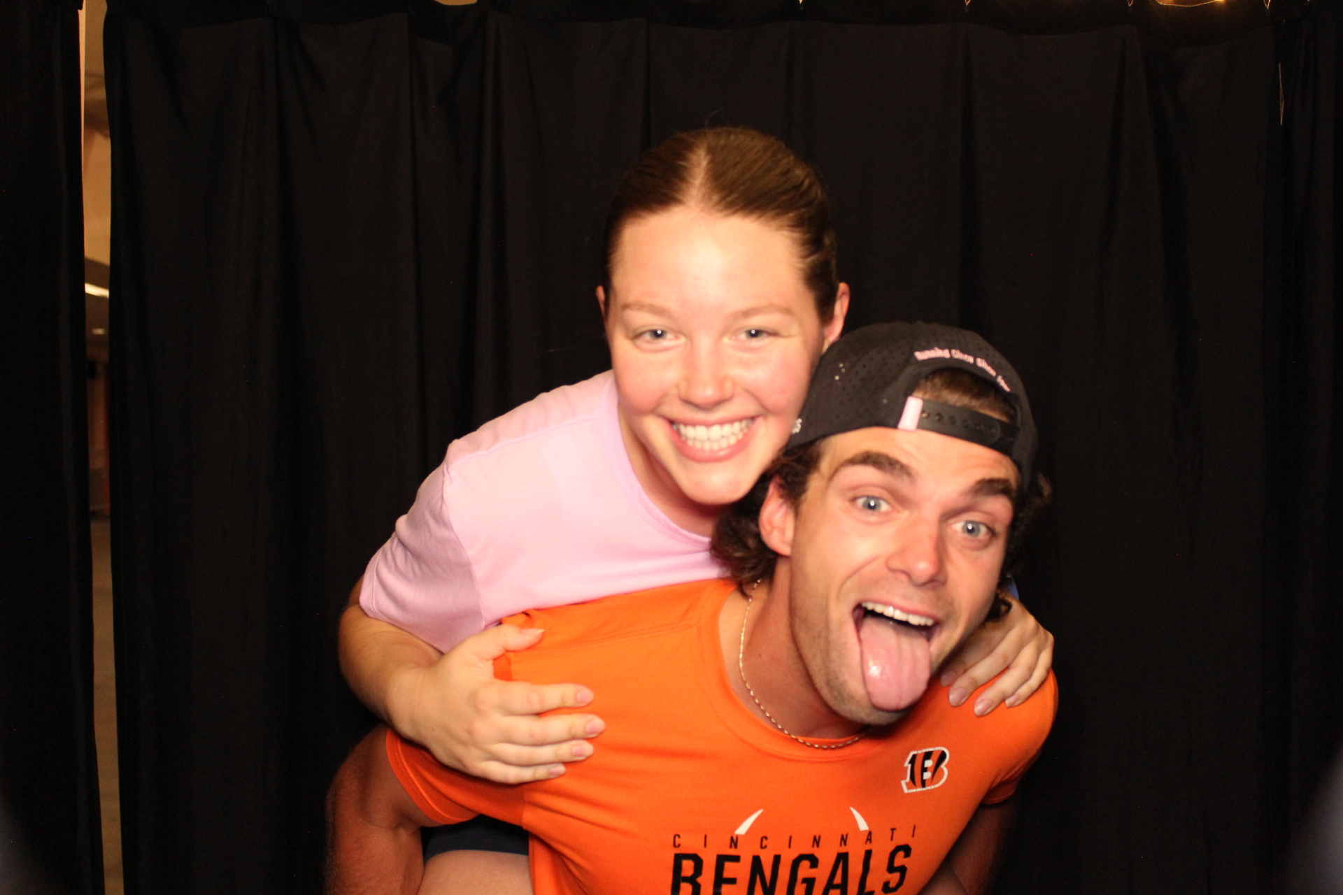 Bengals Yoga | View more photos from the event at gallery.photoboothcincy.com/u/PhotoBoothCincy/Bengals-Yoga
