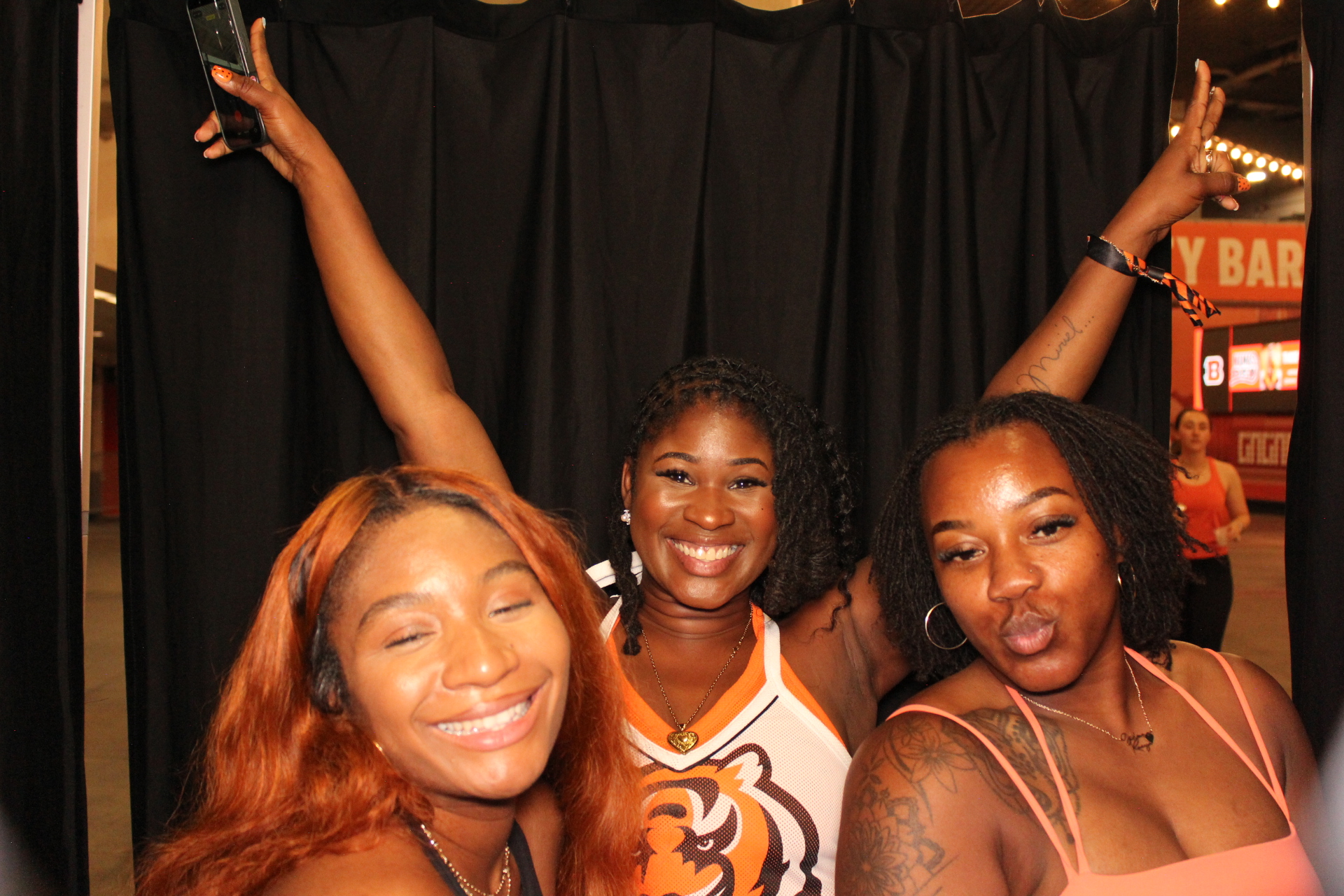 Bengals Yoga | View more photos from the event at gallery.photoboothcincy.com/u/PhotoBoothCincy/Bengals-Yoga