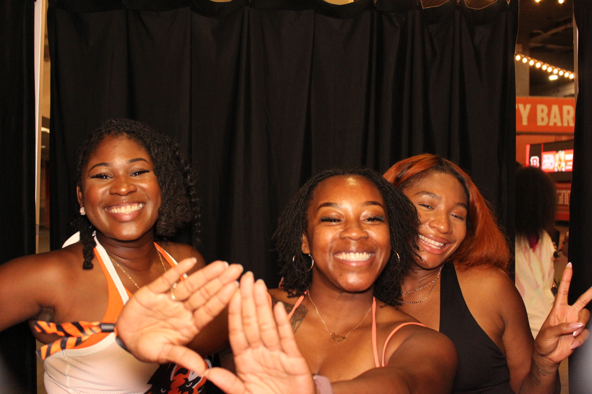 Bengals Yoga | View more photos from the event at gallery.photoboothcincy.com/u/PhotoBoothCincy/Bengals-Yoga