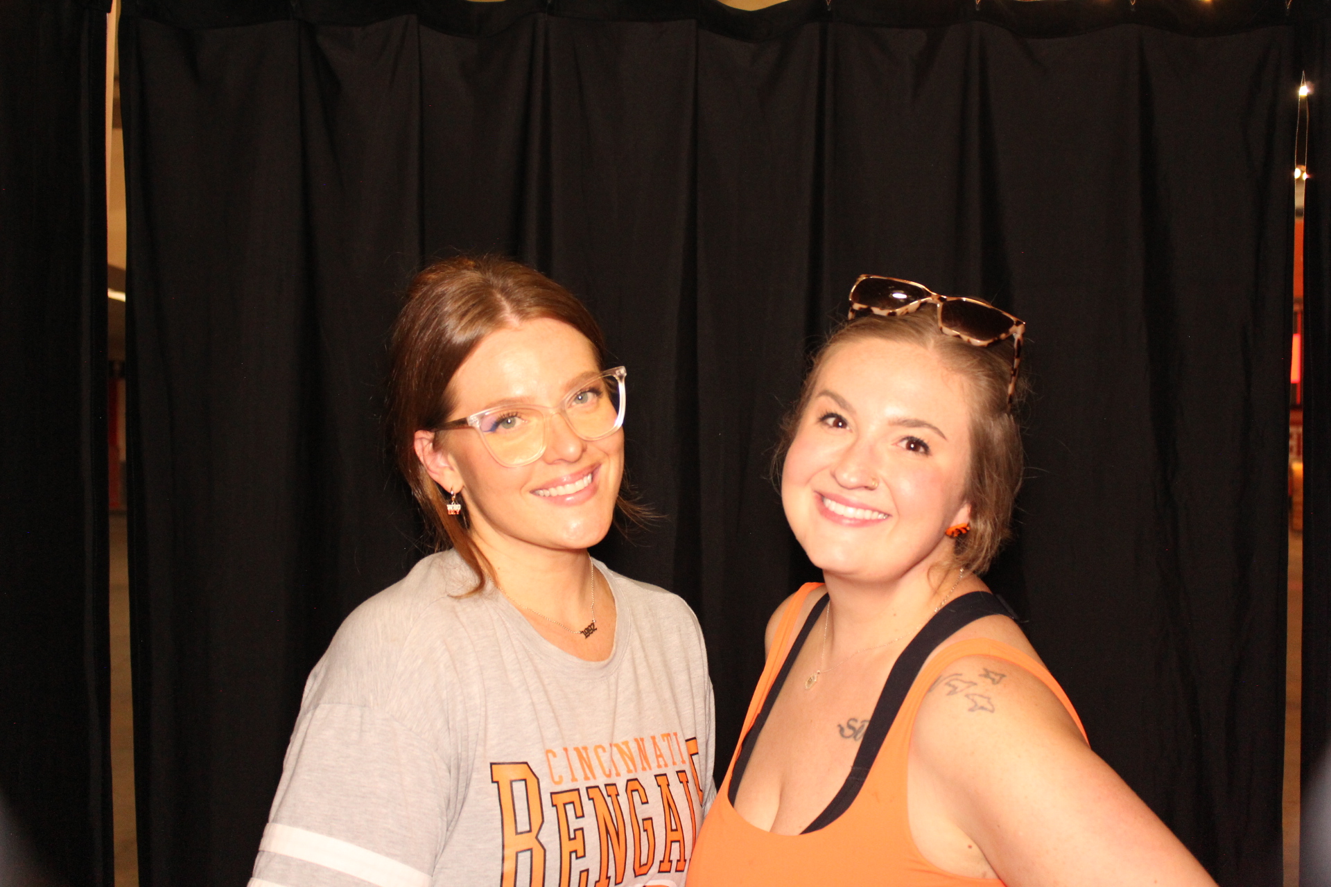 Bengals Yoga | View more photos from the event at gallery.photoboothcincy.com/u/PhotoBoothCincy/Bengals-Yoga