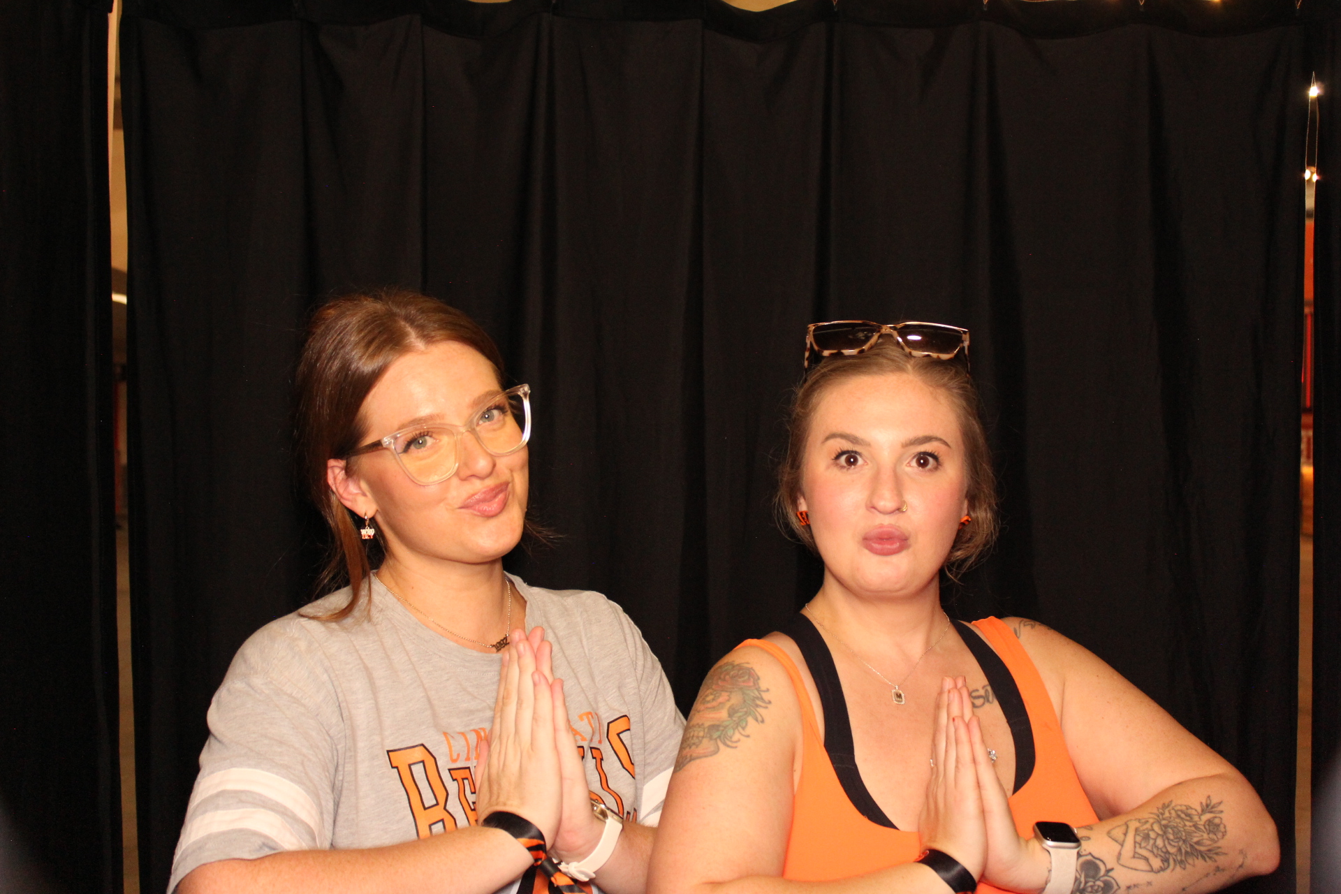 Bengals Yoga | View more photos from the event at gallery.photoboothcincy.com/u/PhotoBoothCincy/Bengals-Yoga
