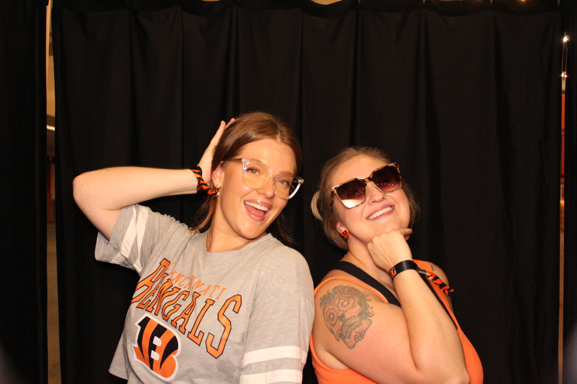 Bengals Yoga | View more photos from the event at gallery.photoboothcincy.com/u/PhotoBoothCincy/Bengals-Yoga