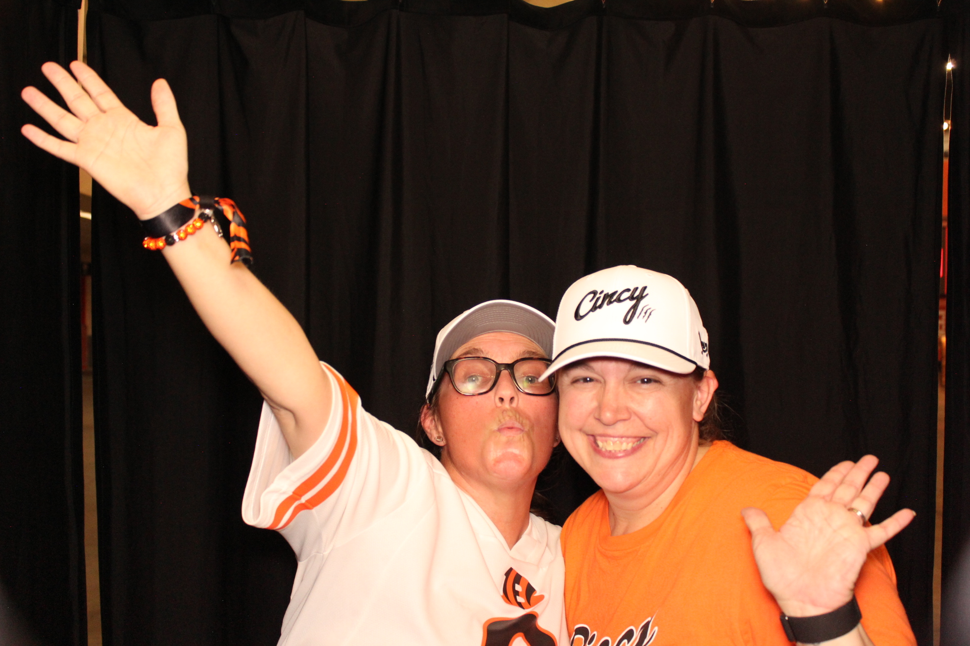 Bengals Yoga | View more photos from the event at gallery.photoboothcincy.com/u/PhotoBoothCincy/Bengals-Yoga