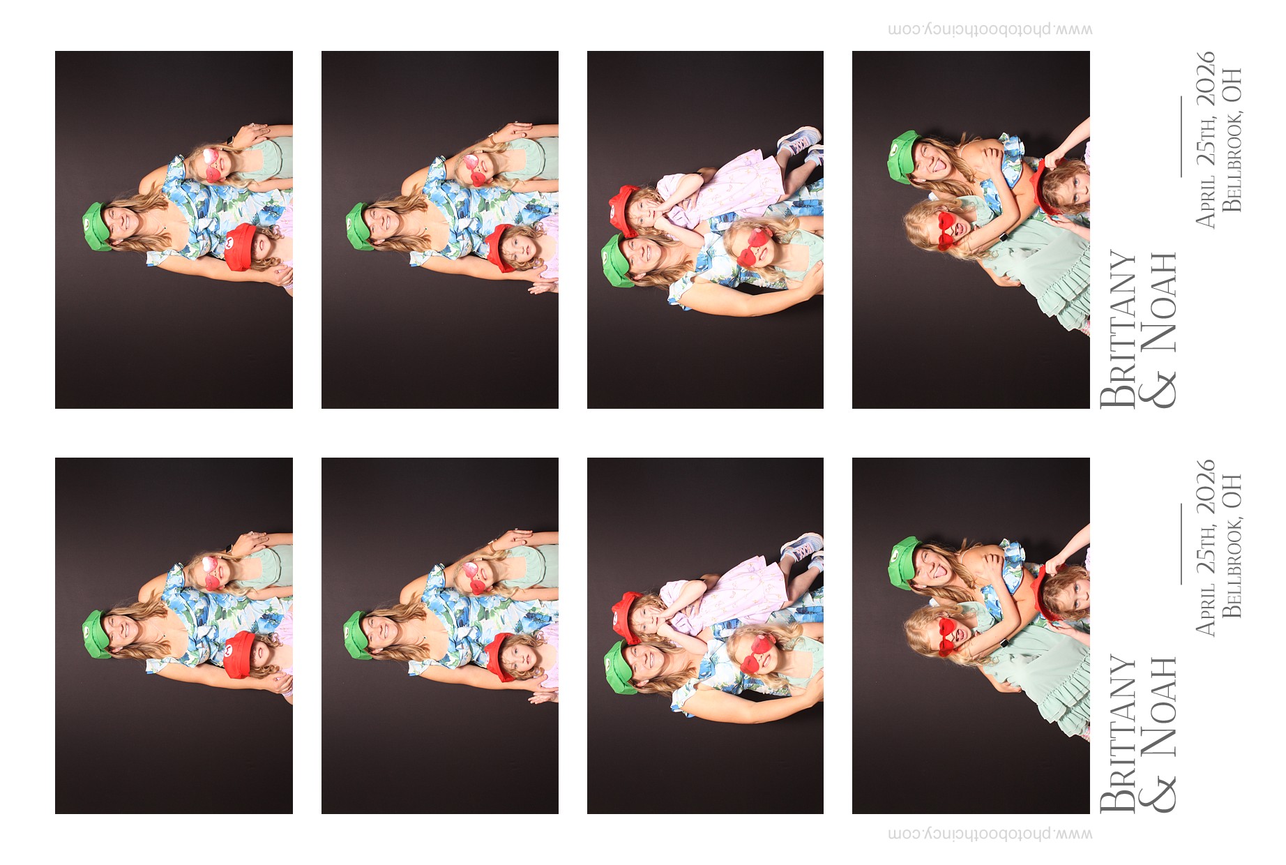 Brittany & Noah Reception | View more photos from the event at gallery.photoboothcincy.com/u/PhotoBoothCincy/Brittany-Noah-Reception