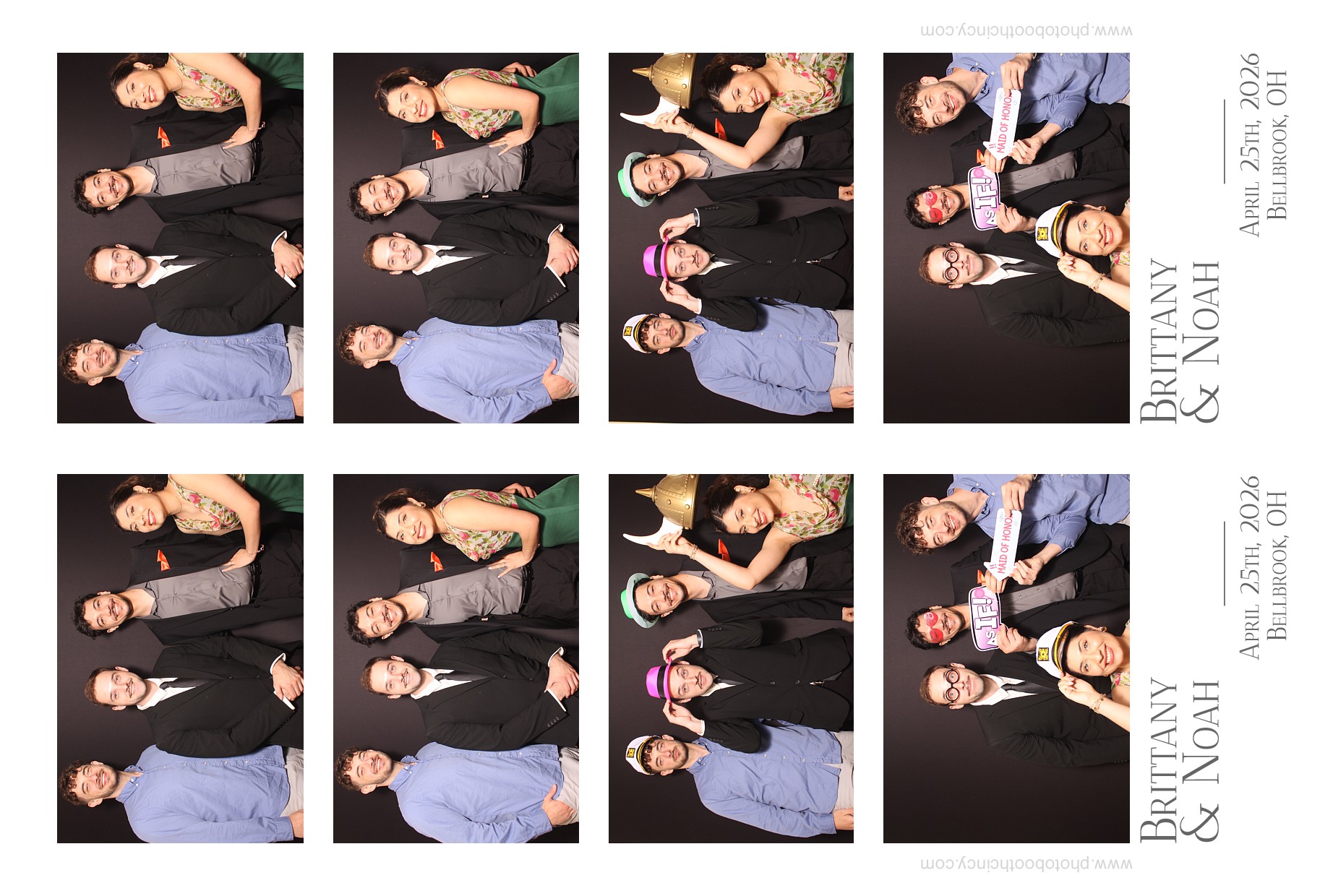 Brittany & Noah Reception | View more photos from the event at gallery.photoboothcincy.com/u/PhotoBoothCincy/Brittany-Noah-Reception