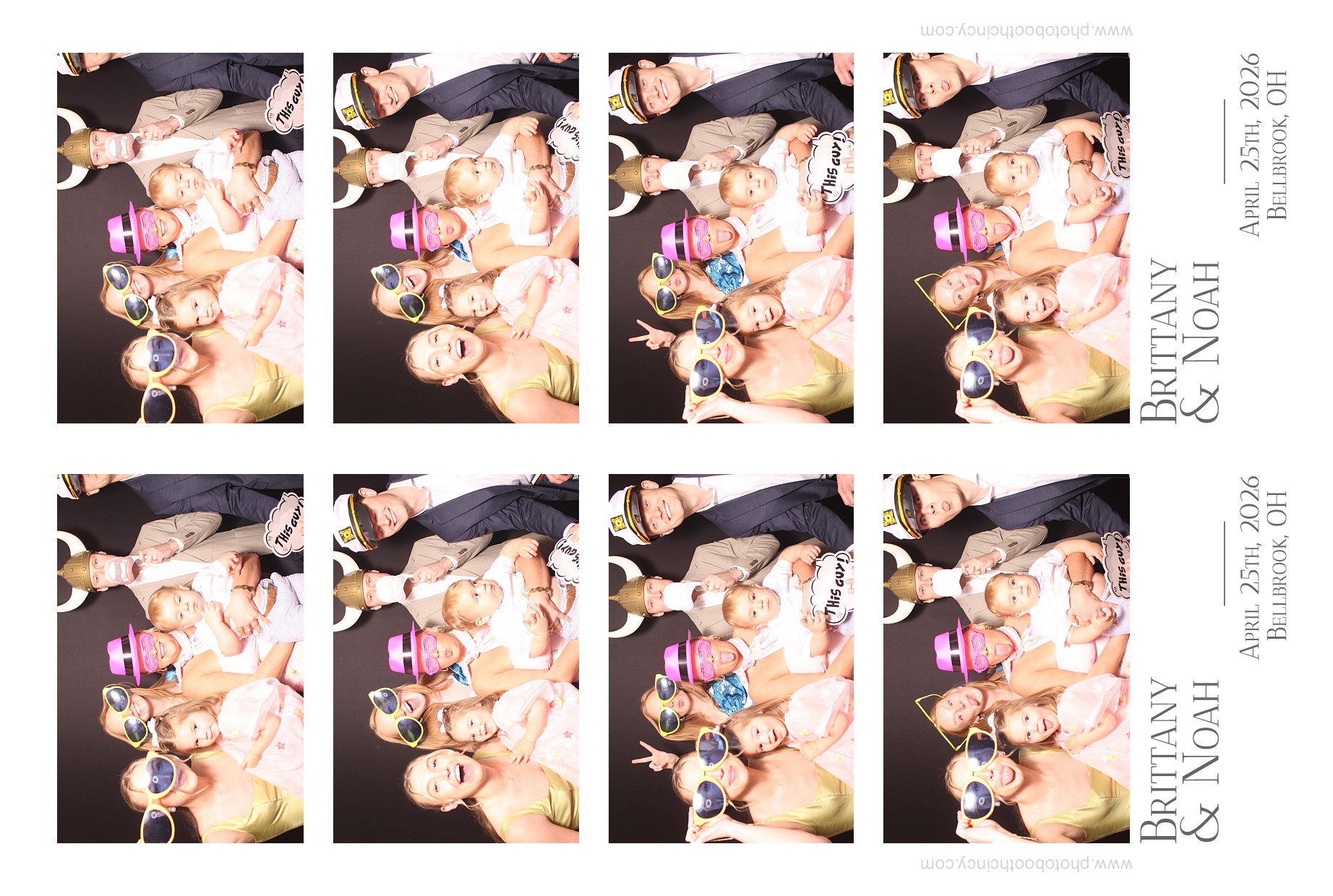 Brittany & Noah Reception | View more photos from the event at gallery.photoboothcincy.com/u/PhotoBoothCincy/Brittany-Noah-Reception