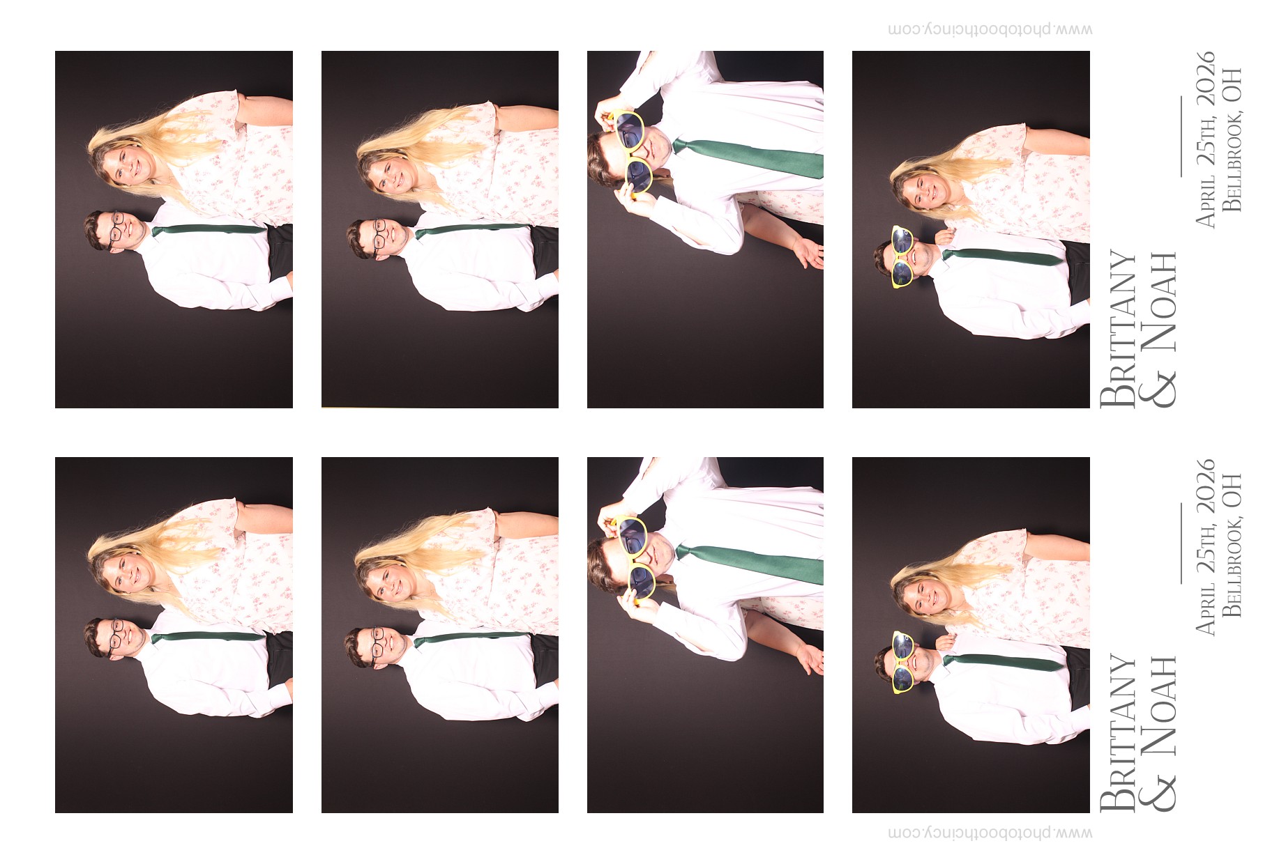 Brittany & Noah Reception | View more photos from the event at gallery.photoboothcincy.com/u/PhotoBoothCincy/Brittany-Noah-Reception