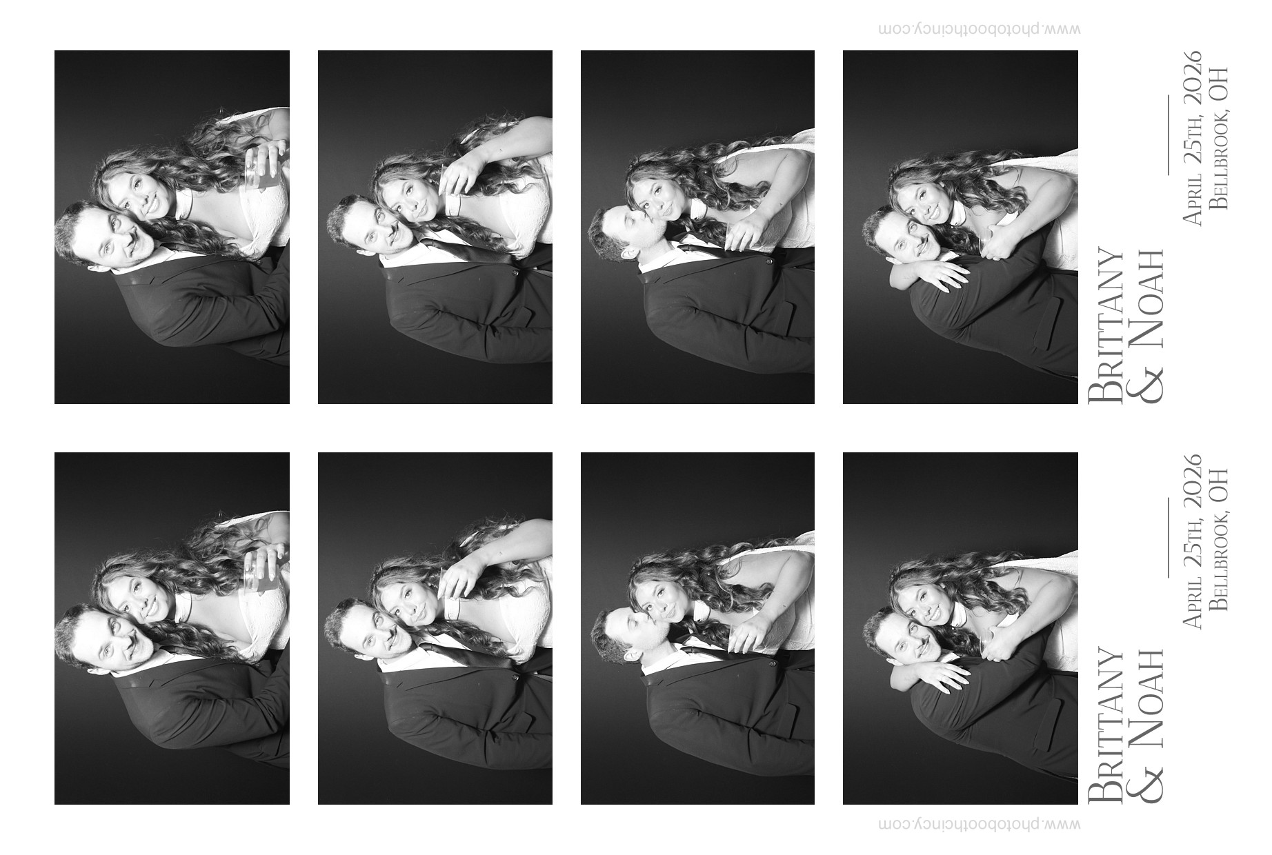 Brittany & Noah Reception | View more photos from the event at gallery.photoboothcincy.com/u/PhotoBoothCincy/Brittany-Noah-Reception