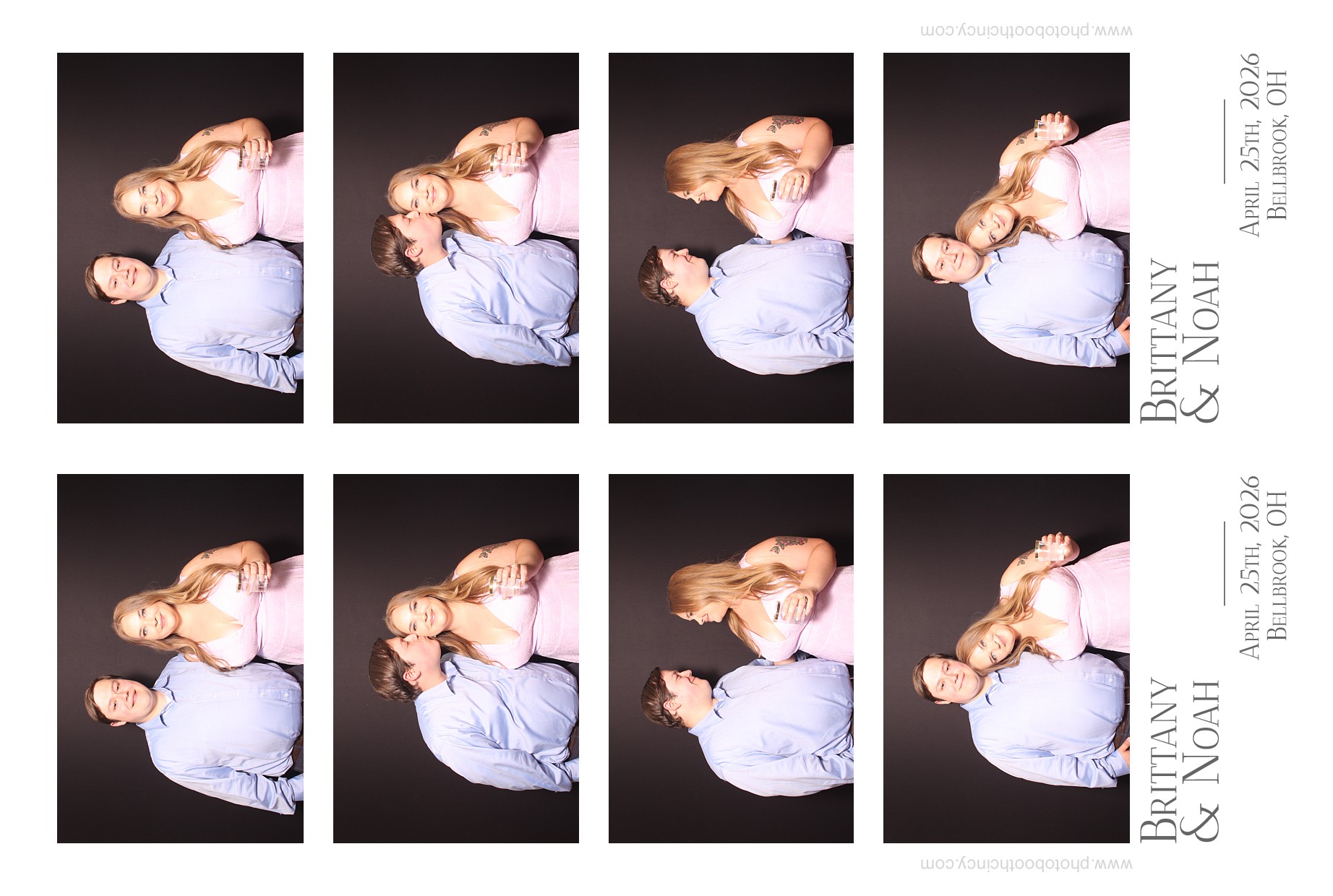 Brittany & Noah Reception | View more photos from the event at gallery.photoboothcincy.com/u/PhotoBoothCincy/Brittany-Noah-Reception