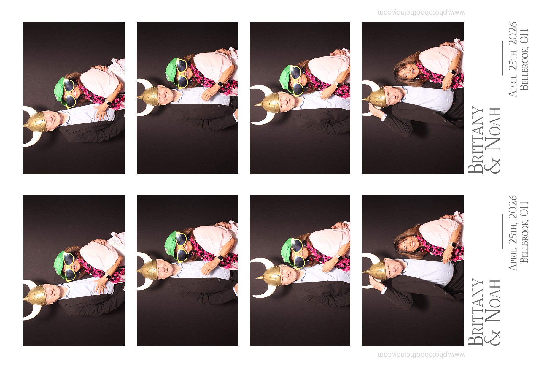 Brittany & Noah Reception | View more photos from the event at gallery.photoboothcincy.com/u/PhotoBoothCincy/Brittany-Noah-Reception