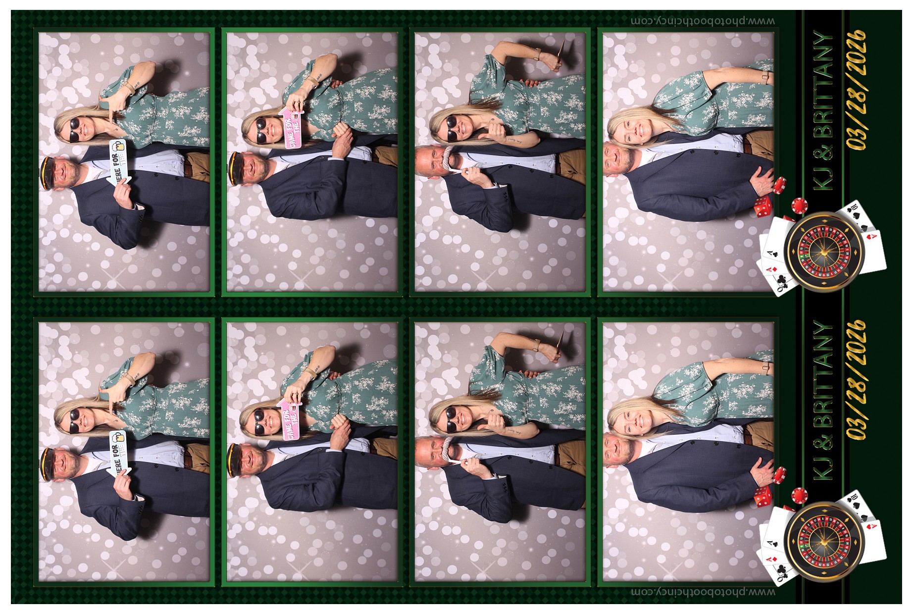 Brittany and KJ's Wedding!! | View more photos from the event at gallery.photoboothcincy.com/u/PhotoBoothCincy/Brittany-and-KJs-Wedding