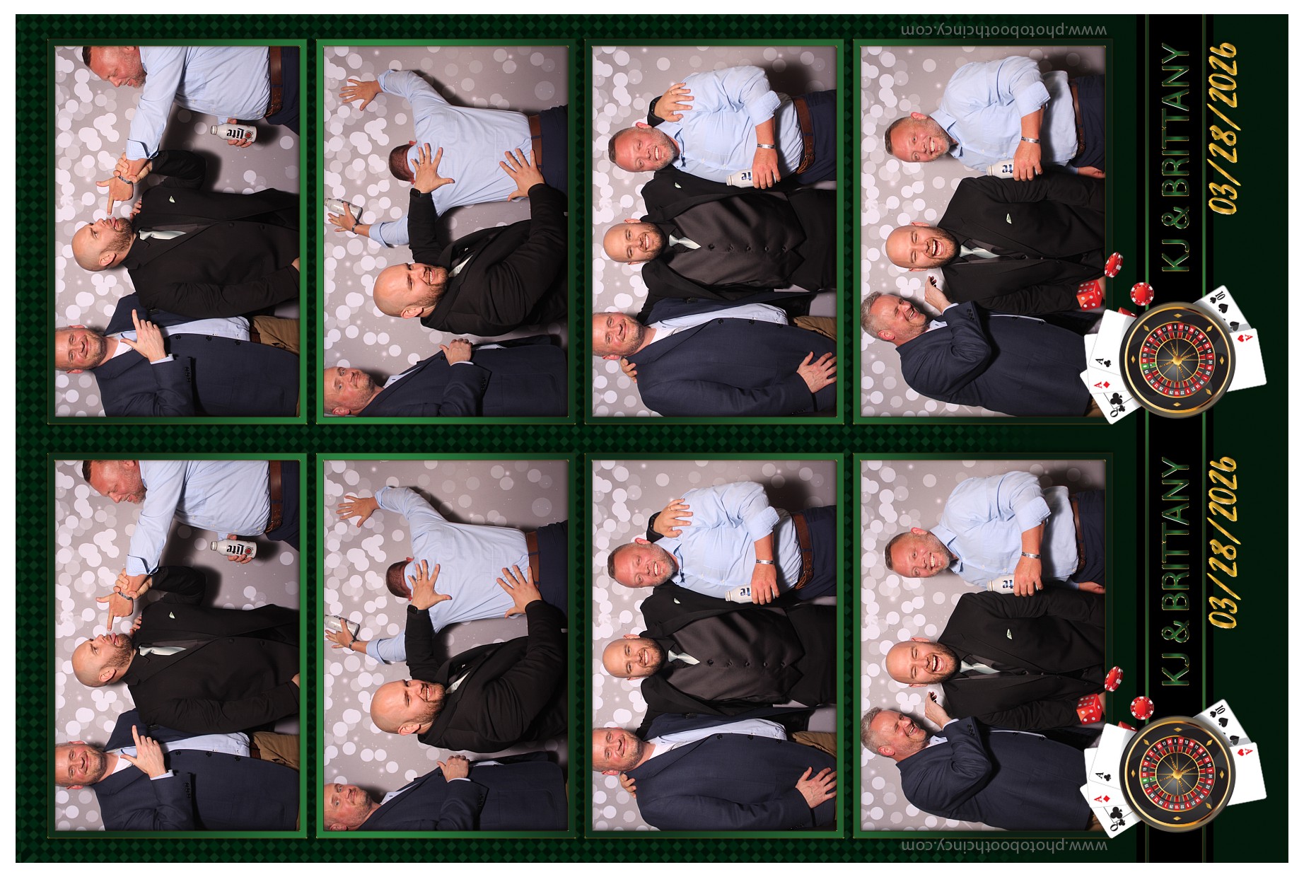 Brittany and KJ's Wedding!! | View more photos from the event at gallery.photoboothcincy.com/u/PhotoBoothCincy/Brittany-and-KJs-Wedding