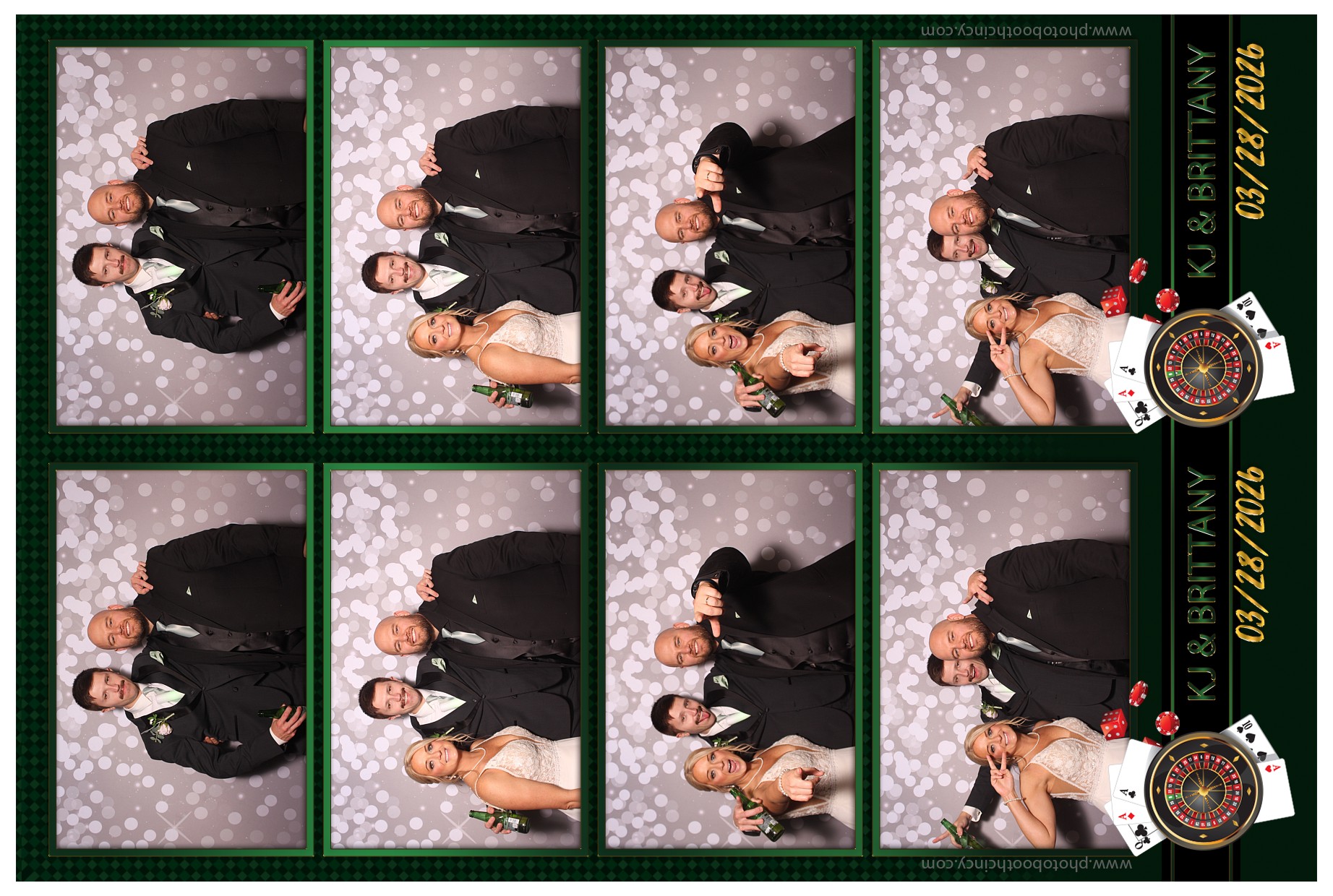 Brittany and KJ's Wedding!! | View more photos from the event at gallery.photoboothcincy.com/u/PhotoBoothCincy/Brittany-and-KJs-Wedding