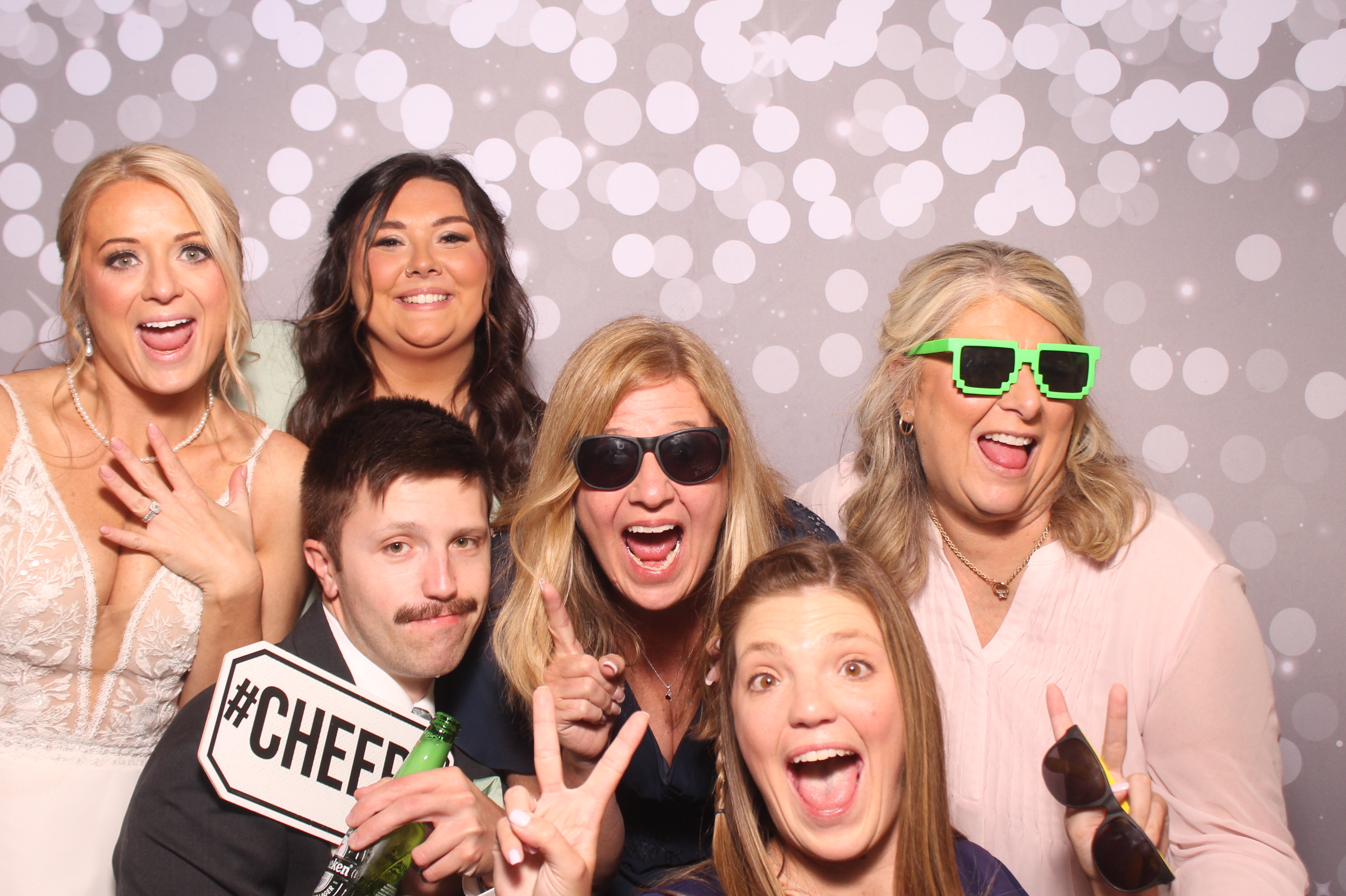 Brittany and KJ's Wedding!! | View more photos from the event at gallery.photoboothcincy.com/u/PhotoBoothCincy/Brittany-and-KJs-Wedding