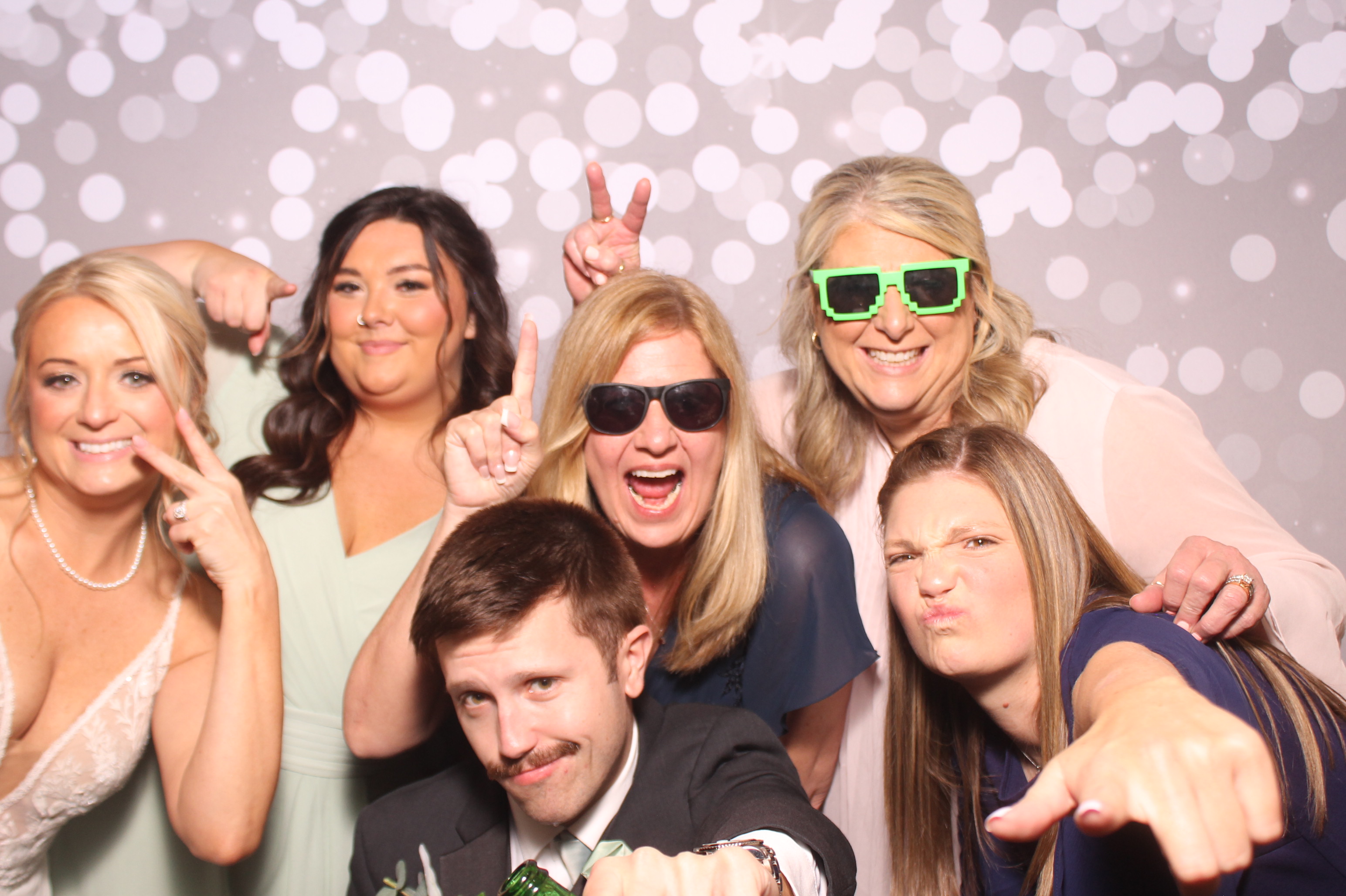 Brittany and KJ's Wedding!! | View more photos from the event at gallery.photoboothcincy.com/u/PhotoBoothCincy/Brittany-and-KJs-Wedding