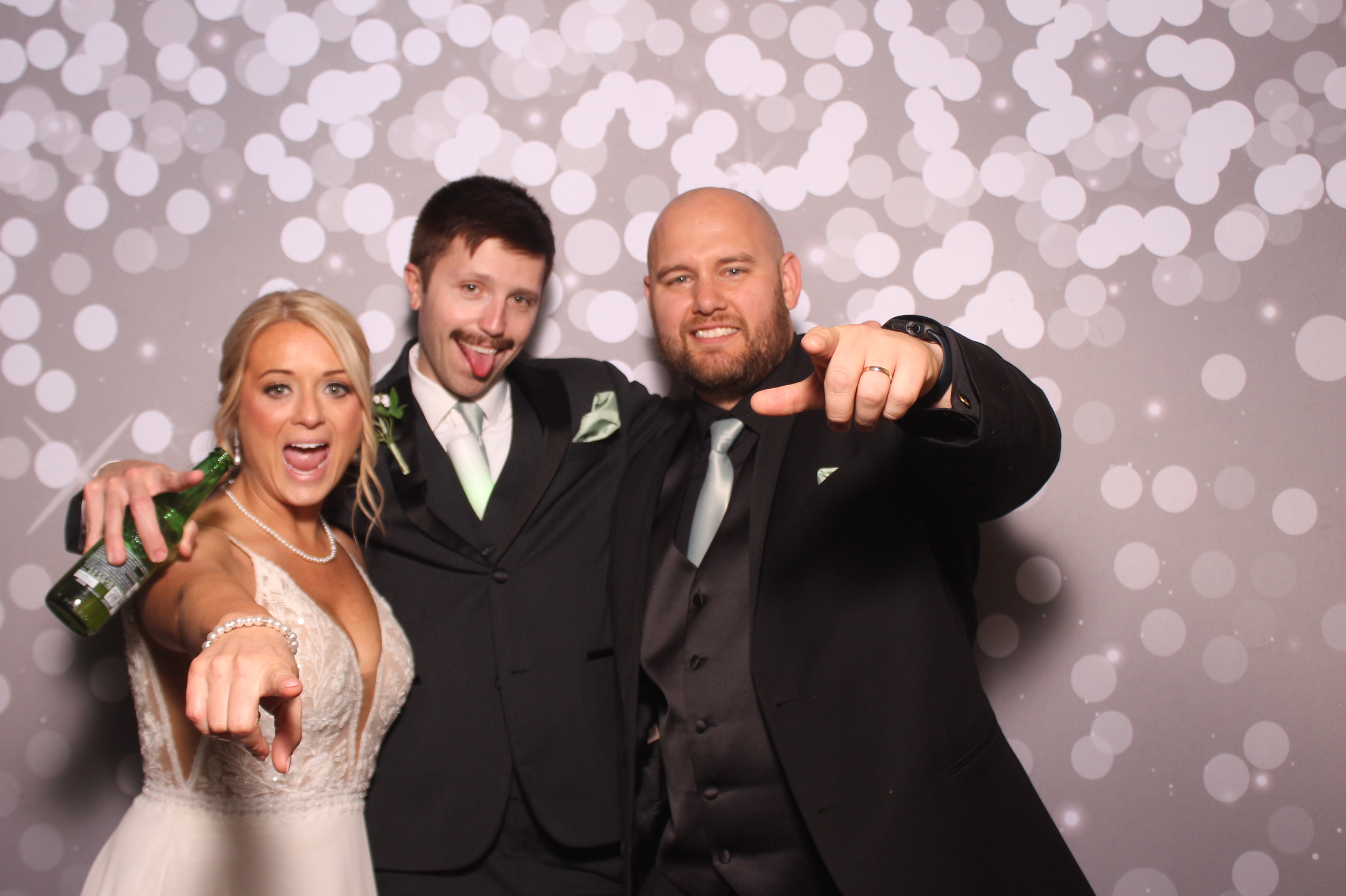 Brittany and KJ's Wedding!! | View more photos from the event at gallery.photoboothcincy.com/u/PhotoBoothCincy/Brittany-and-KJs-Wedding