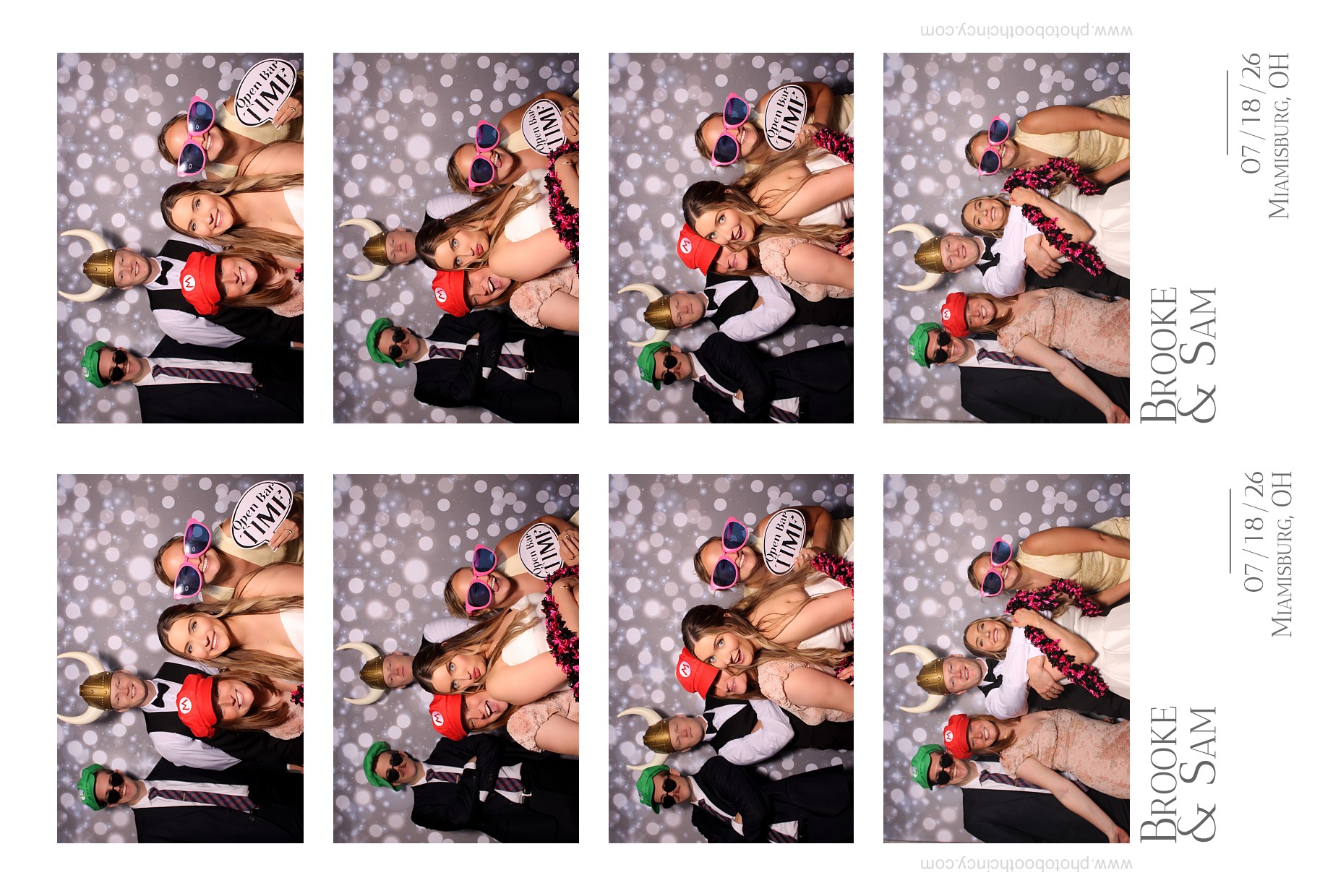 Brooke & Sam | View more photos from the event at gallery.photoboothcincy.com/u/PhotoBoothCincy/Brooke-Sam