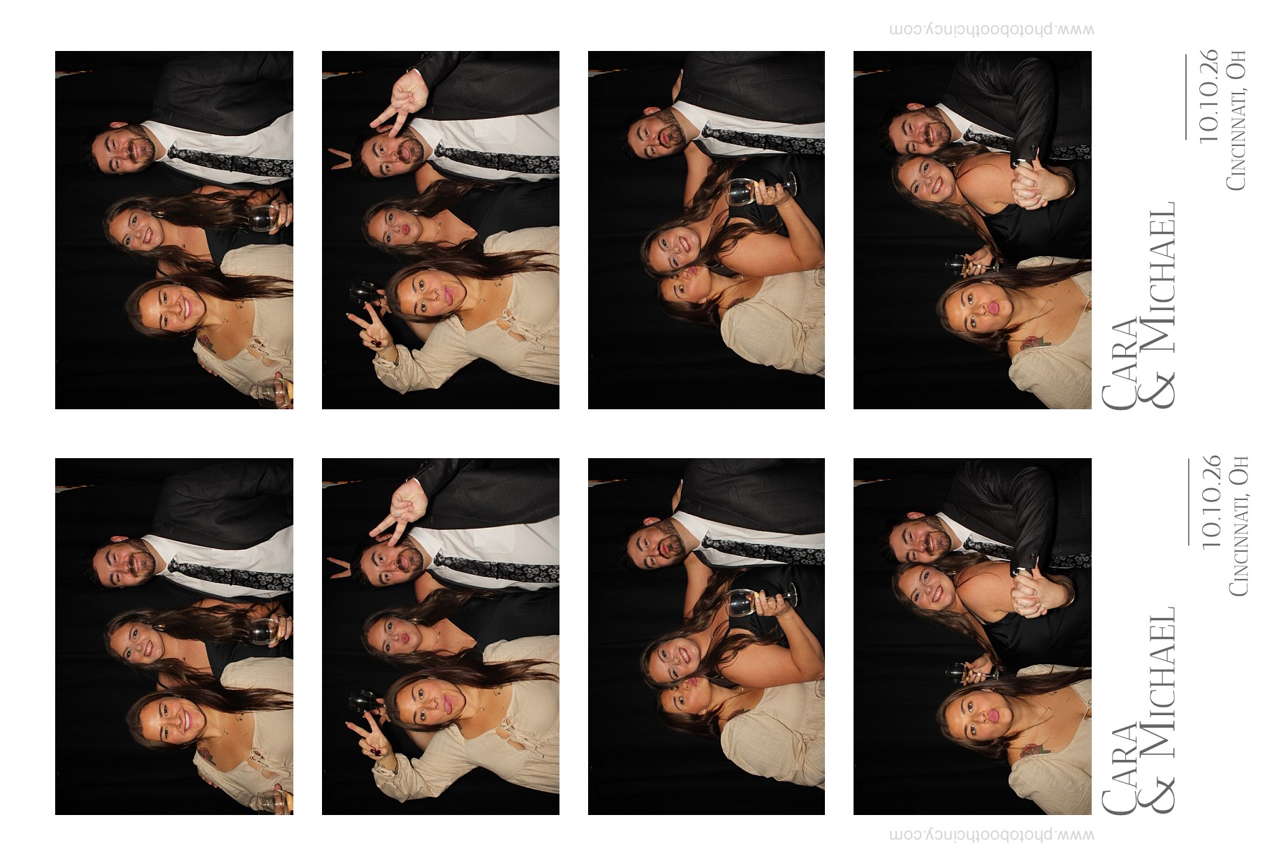 Cara & Michael Wedding | View more photos from the event at gallery.photoboothcincy.com/u/PhotoBoothCincy/Cara-Michael-Wedding