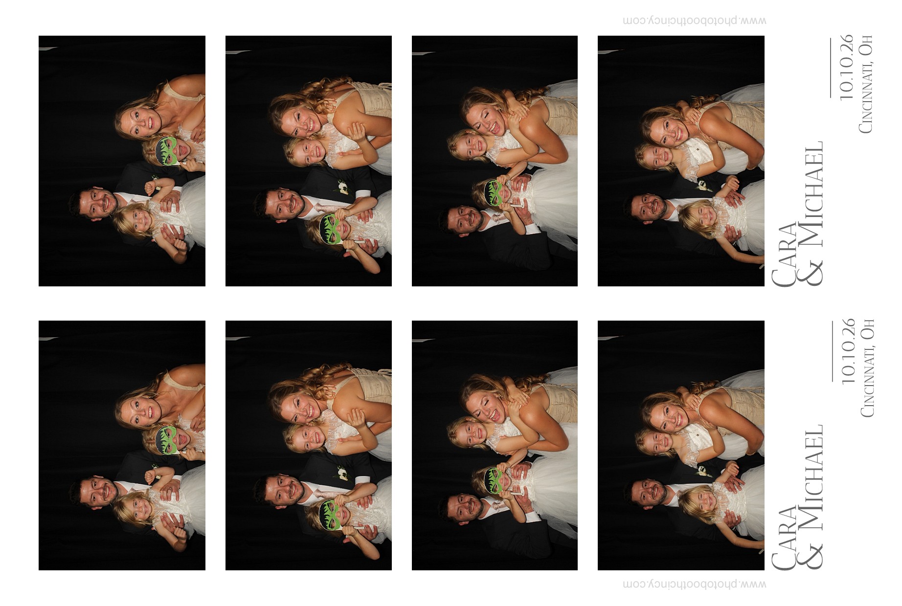 Cara & Michael Wedding | View more photos from the event at gallery.photoboothcincy.com/u/PhotoBoothCincy/Cara-Michael-Wedding