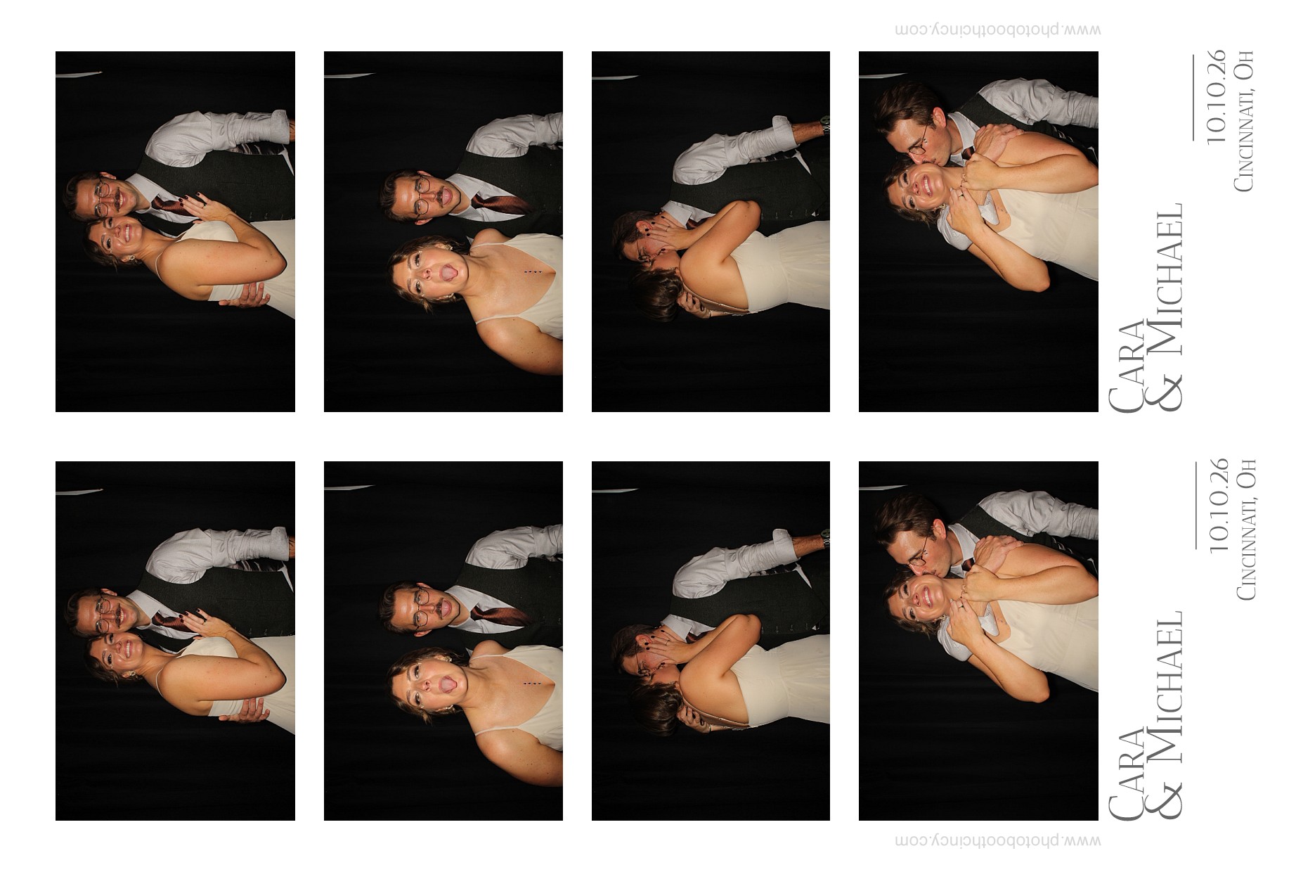 Cara & Michael Wedding | View more photos from the event at gallery.photoboothcincy.com/u/PhotoBoothCincy/Cara-Michael-Wedding