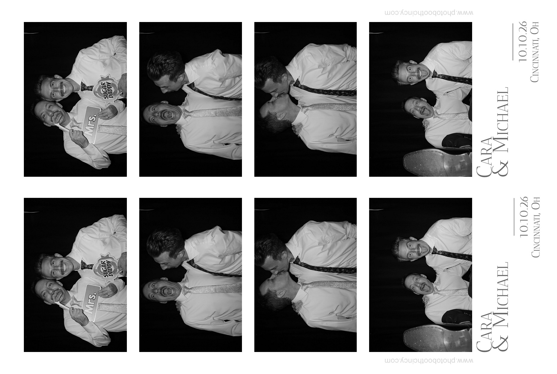 Cara & Michael Wedding | View more photos from the event at gallery.photoboothcincy.com/u/PhotoBoothCincy/Cara-Michael-Wedding