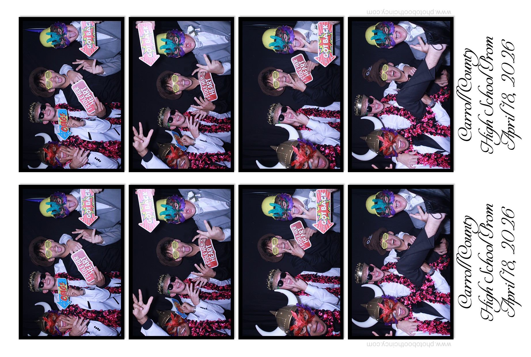 Carroll County High School Prom | View more photos from the event at gallery.photoboothcincy.com/u/PhotoBoothCincy/Carroll-County-High-School-Prom-0
