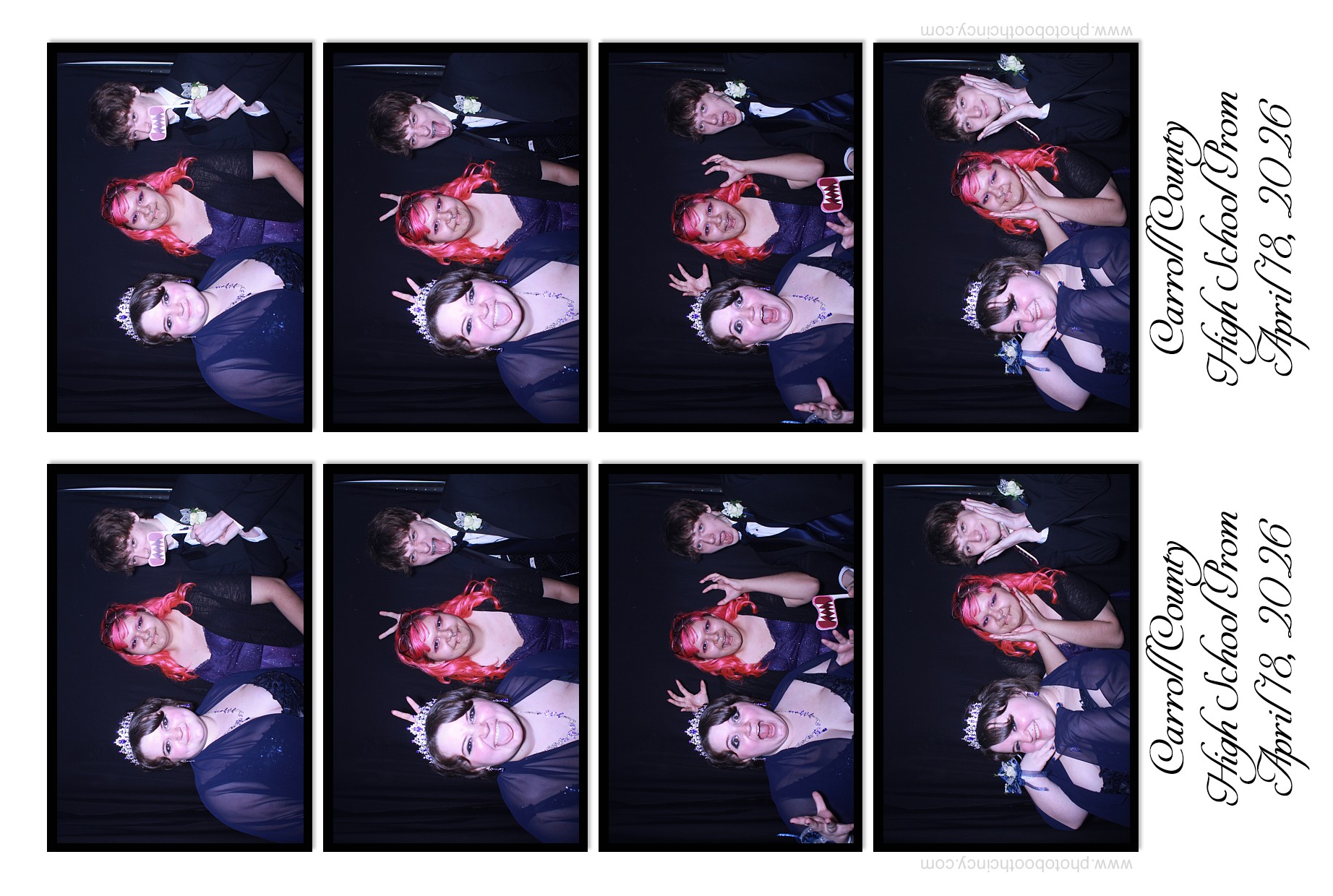 Carroll County High School Prom | View more photos from the event at gallery.photoboothcincy.com/u/PhotoBoothCincy/Carroll-County-High-School-Prom-0
