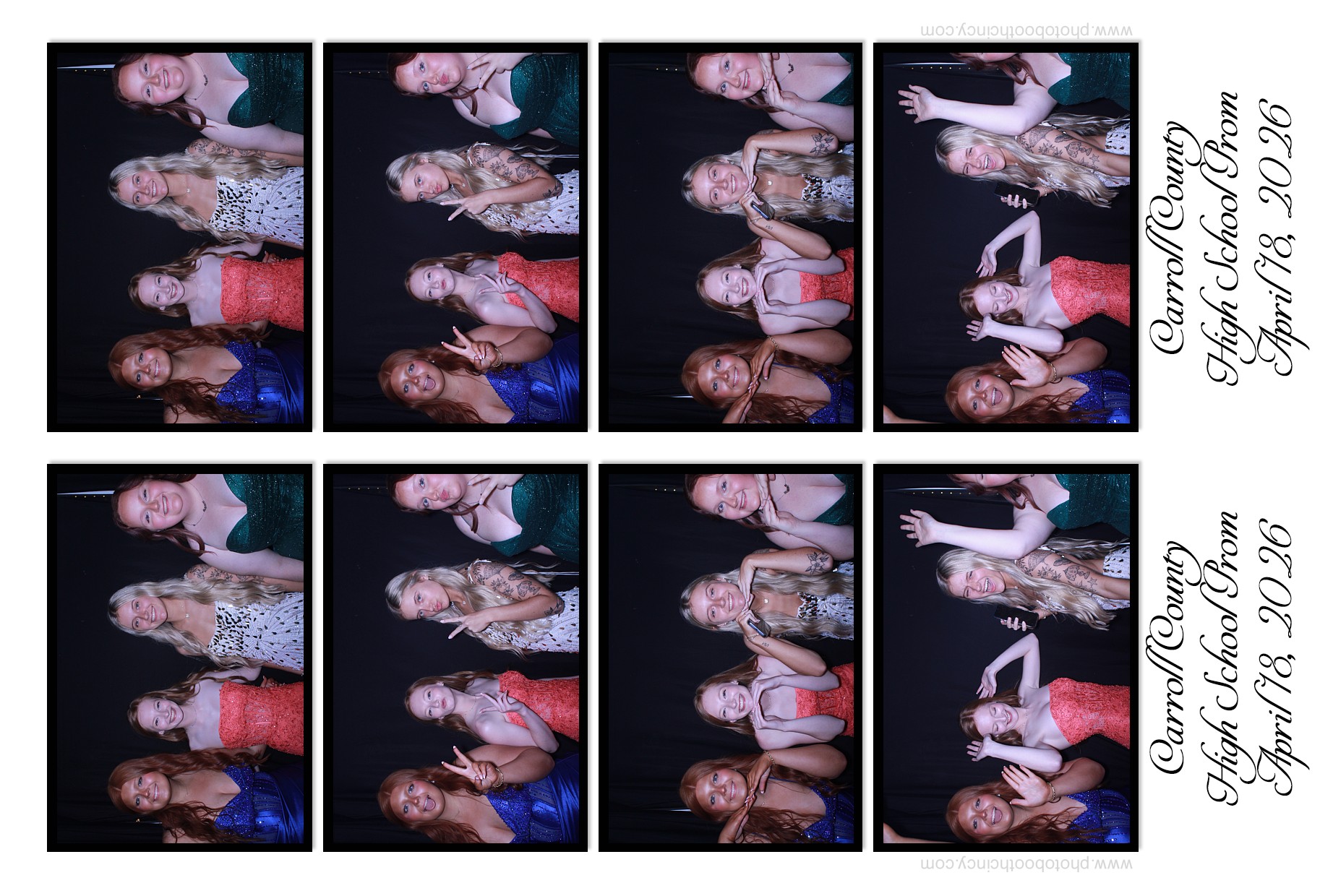 Carroll County High School Prom | View more photos from the event at gallery.photoboothcincy.com/u/PhotoBoothCincy/Carroll-County-High-School-Prom-0