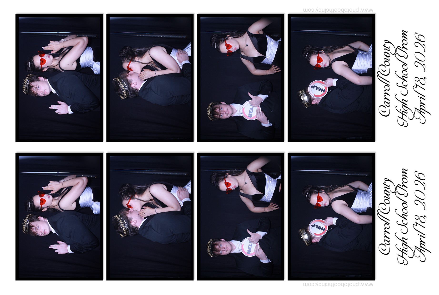Carroll County High School Prom | View more photos from the event at gallery.photoboothcincy.com/u/PhotoBoothCincy/Carroll-County-High-School-Prom-0