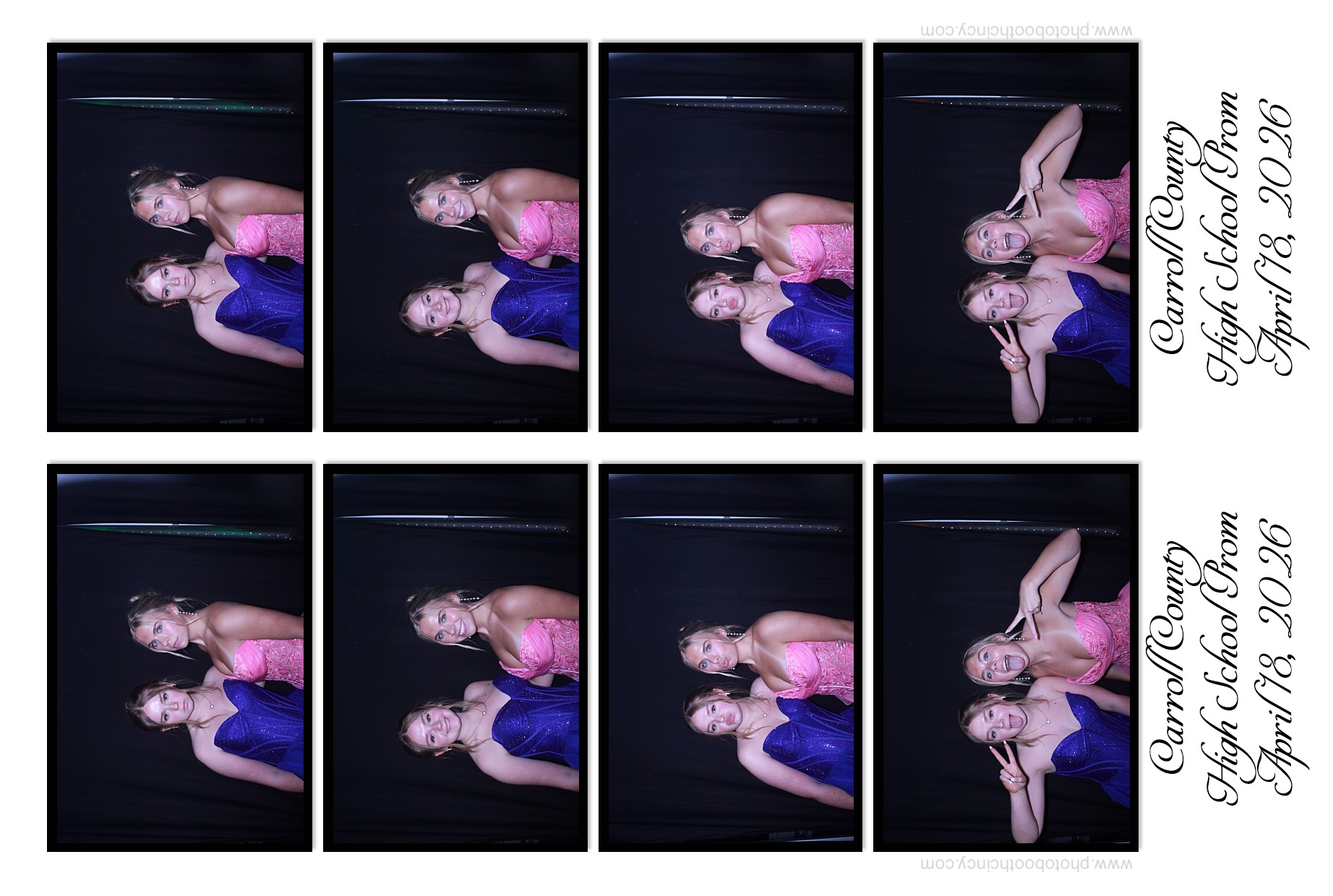 Carroll County High School Prom | View more photos from the event at gallery.photoboothcincy.com/u/PhotoBoothCincy/Carroll-County-High-School-Prom-0