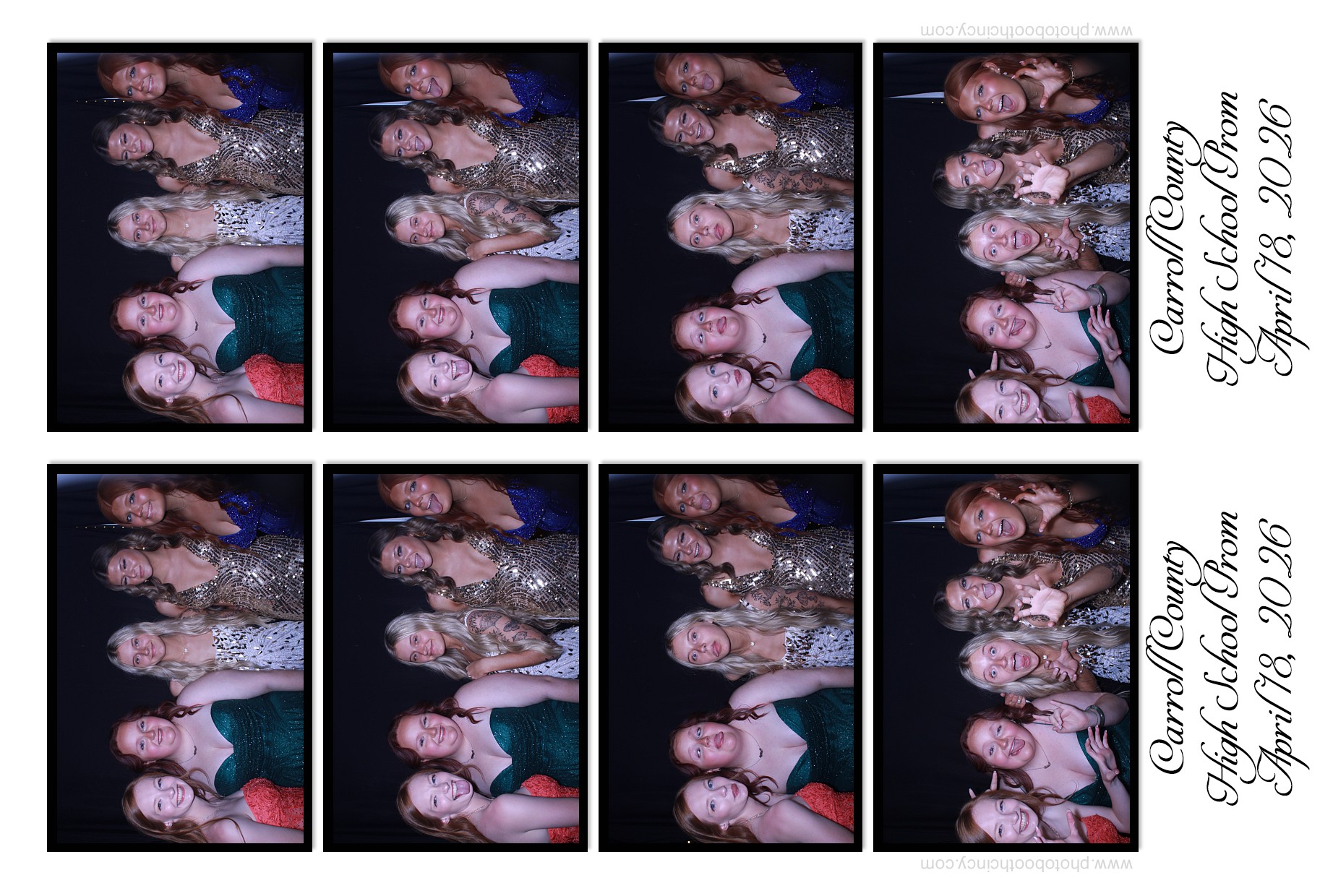 Carroll County High School Prom | View more photos from the event at gallery.photoboothcincy.com/u/PhotoBoothCincy/Carroll-County-High-School-Prom-0