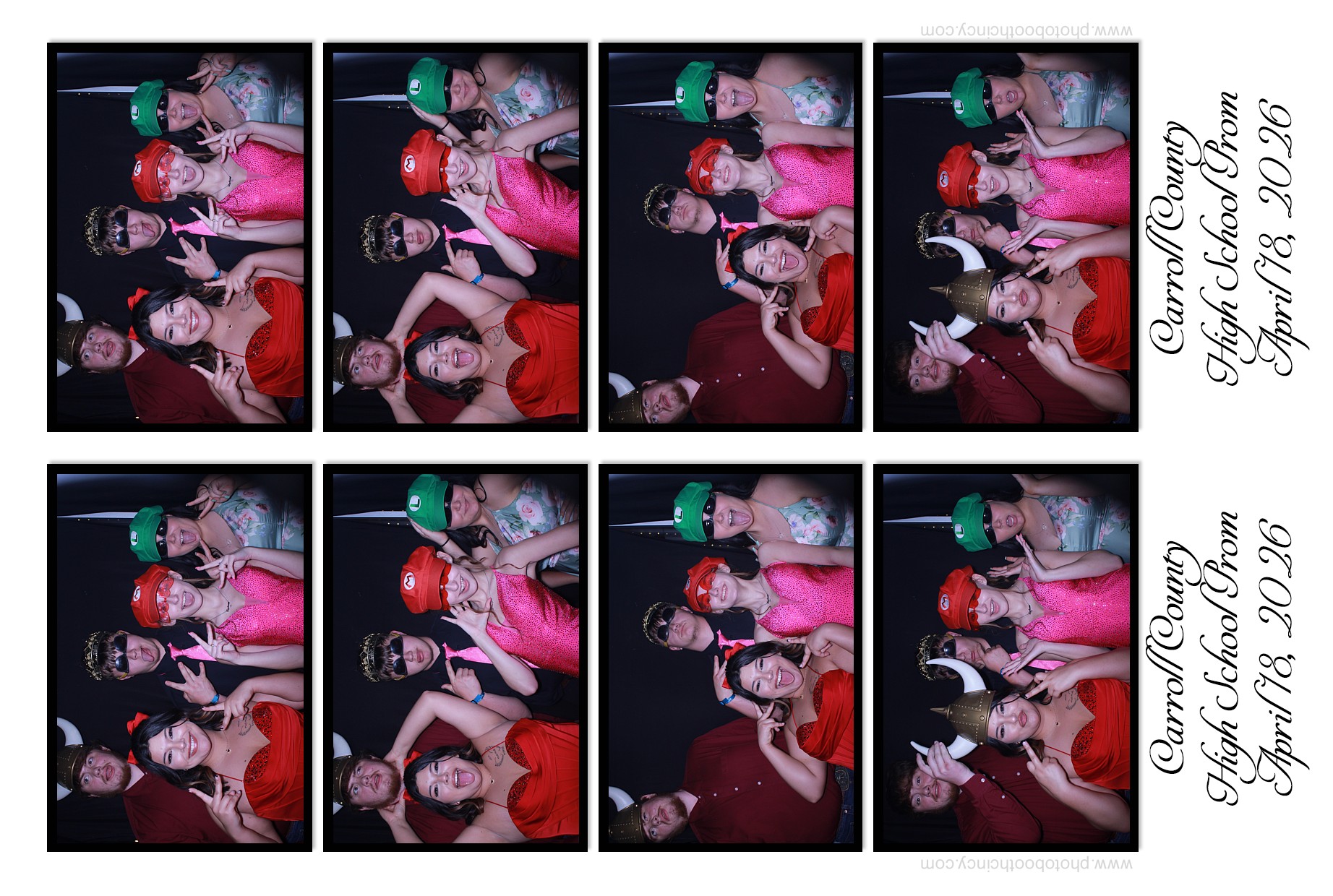 Carroll County High School Prom | View more photos from the event at gallery.photoboothcincy.com/u/PhotoBoothCincy/Carroll-County-High-School-Prom-0