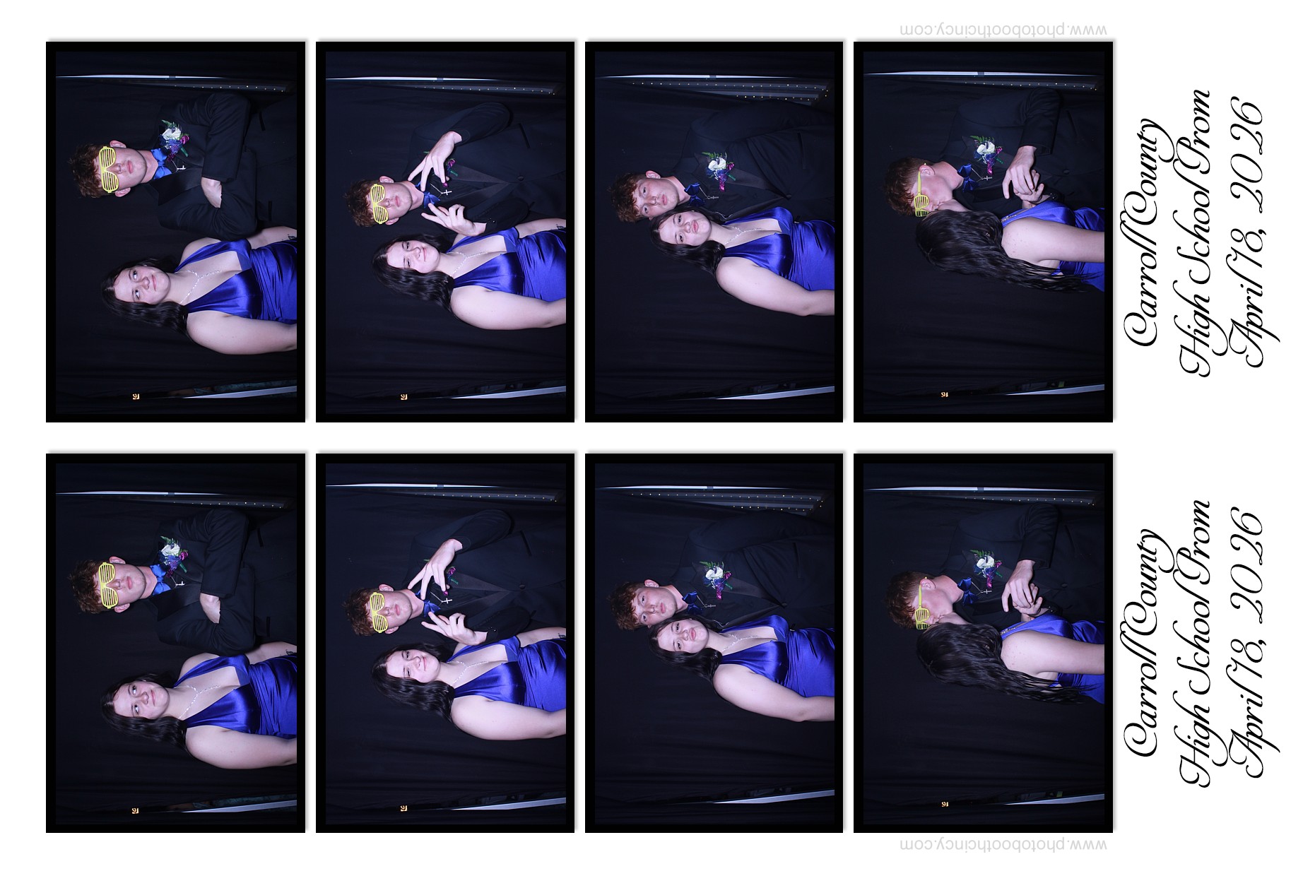 Carroll County High School Prom | View more photos from the event at gallery.photoboothcincy.com/u/PhotoBoothCincy/Carroll-County-High-School-Prom-0