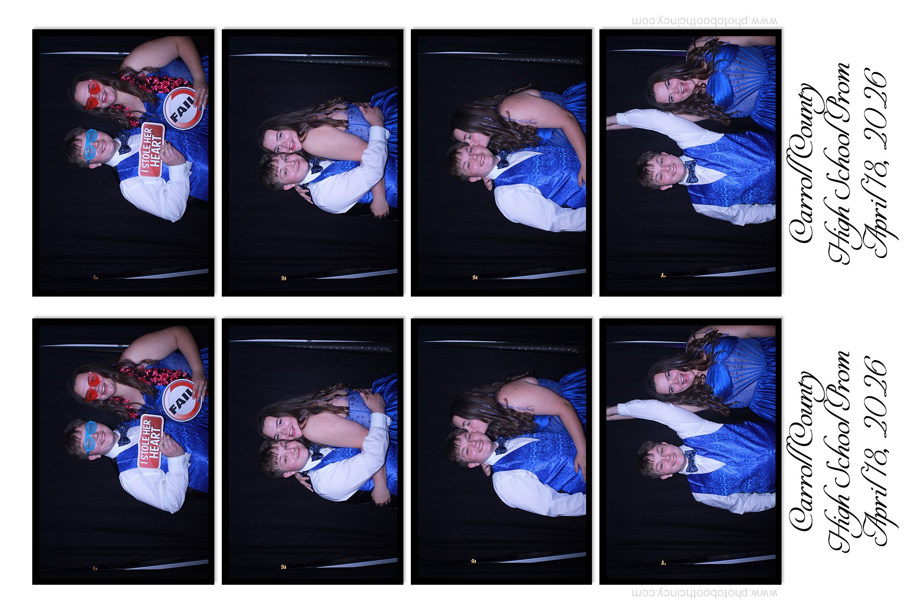 Carroll County High School Prom | View more photos from the event at gallery.photoboothcincy.com/u/PhotoBoothCincy/Carroll-County-High-School-Prom-0
