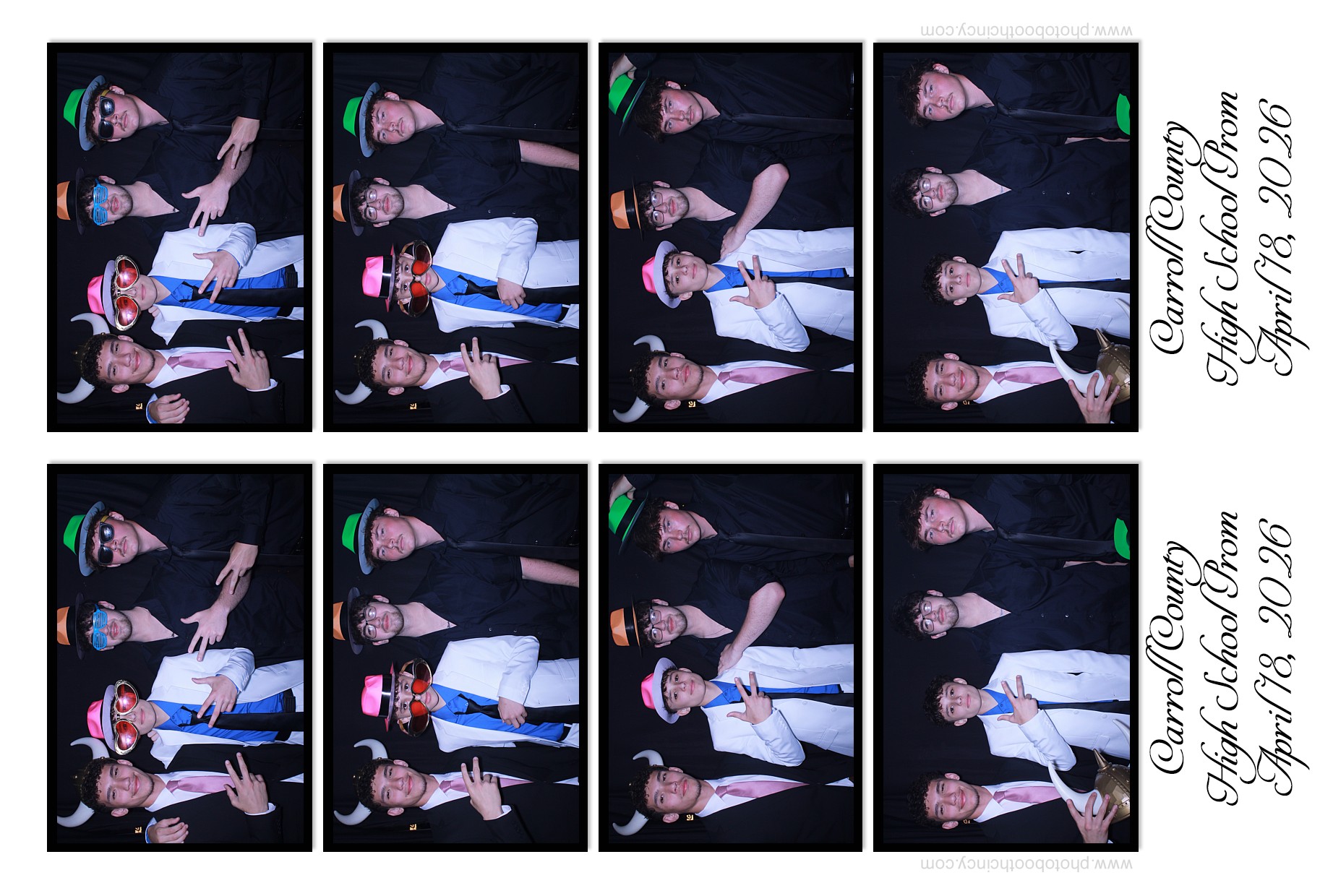Carroll County High School Prom | View more photos from the event at gallery.photoboothcincy.com/u/PhotoBoothCincy/Carroll-County-High-School-Prom-0