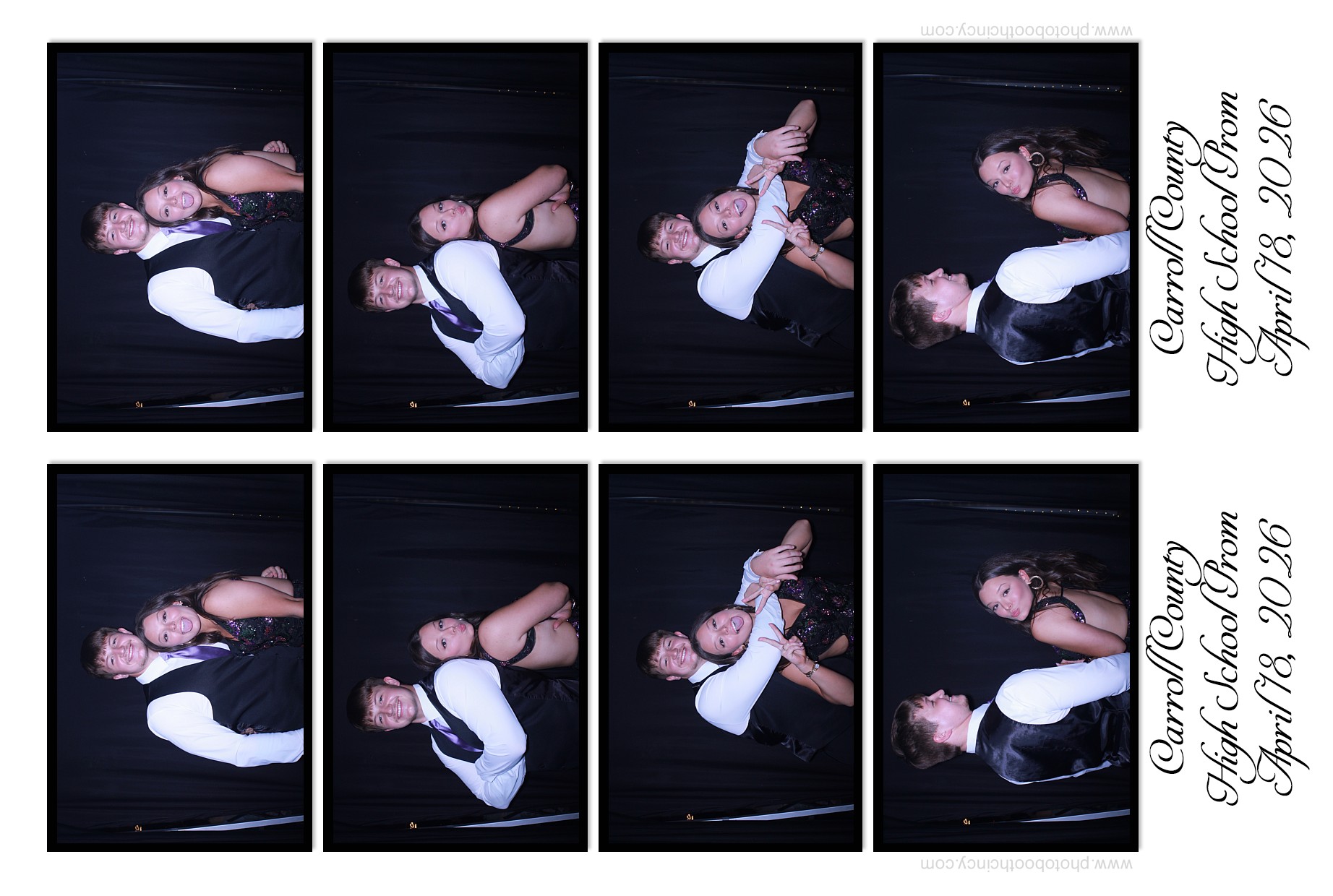 Carroll County High School Prom | View more photos from the event at gallery.photoboothcincy.com/u/PhotoBoothCincy/Carroll-County-High-School-Prom-0
