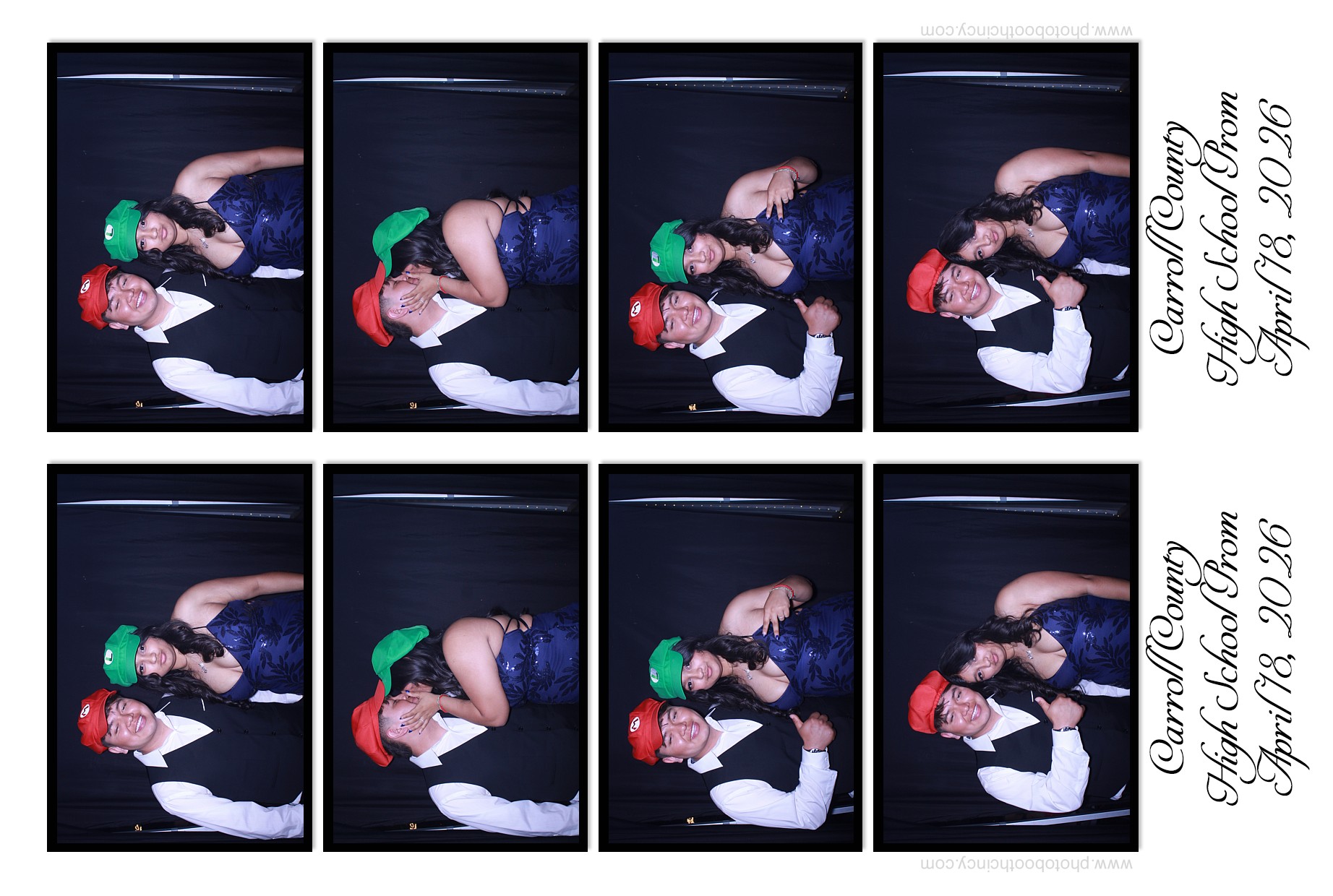 Carroll County High School Prom | View more photos from the event at gallery.photoboothcincy.com/u/PhotoBoothCincy/Carroll-County-High-School-Prom-0