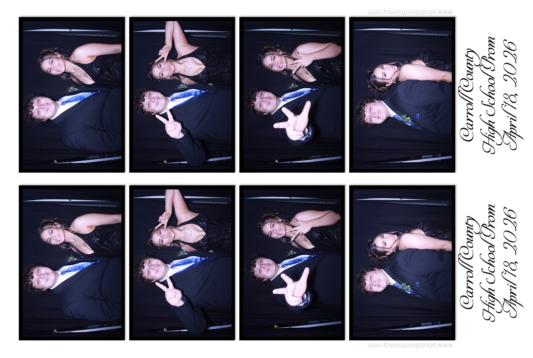 Carroll County High School Prom | View more photos from the event at gallery.photoboothcincy.com/u/PhotoBoothCincy/Carroll-County-High-School-Prom-0